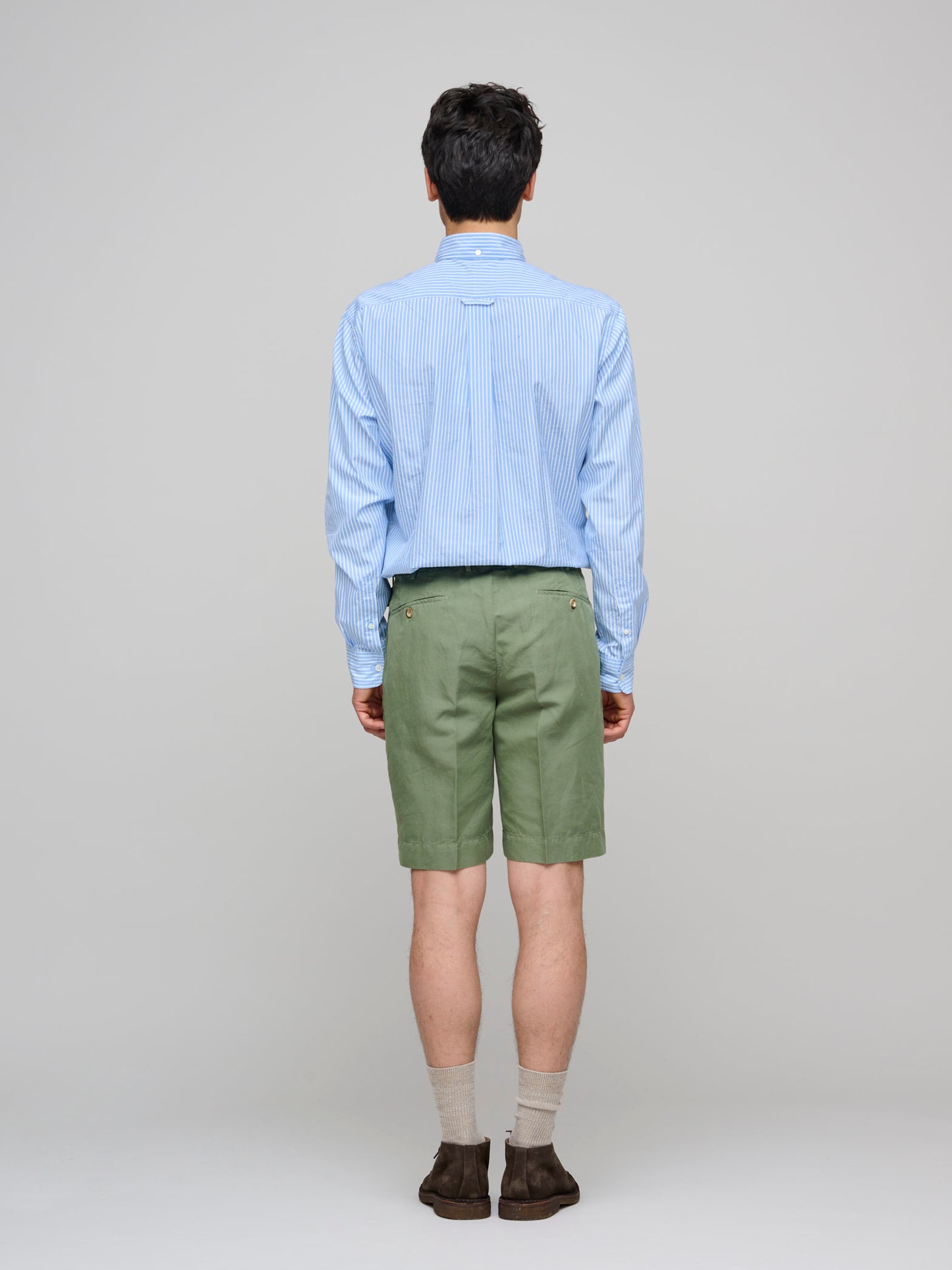 Regular Chinolino Shorts, Green