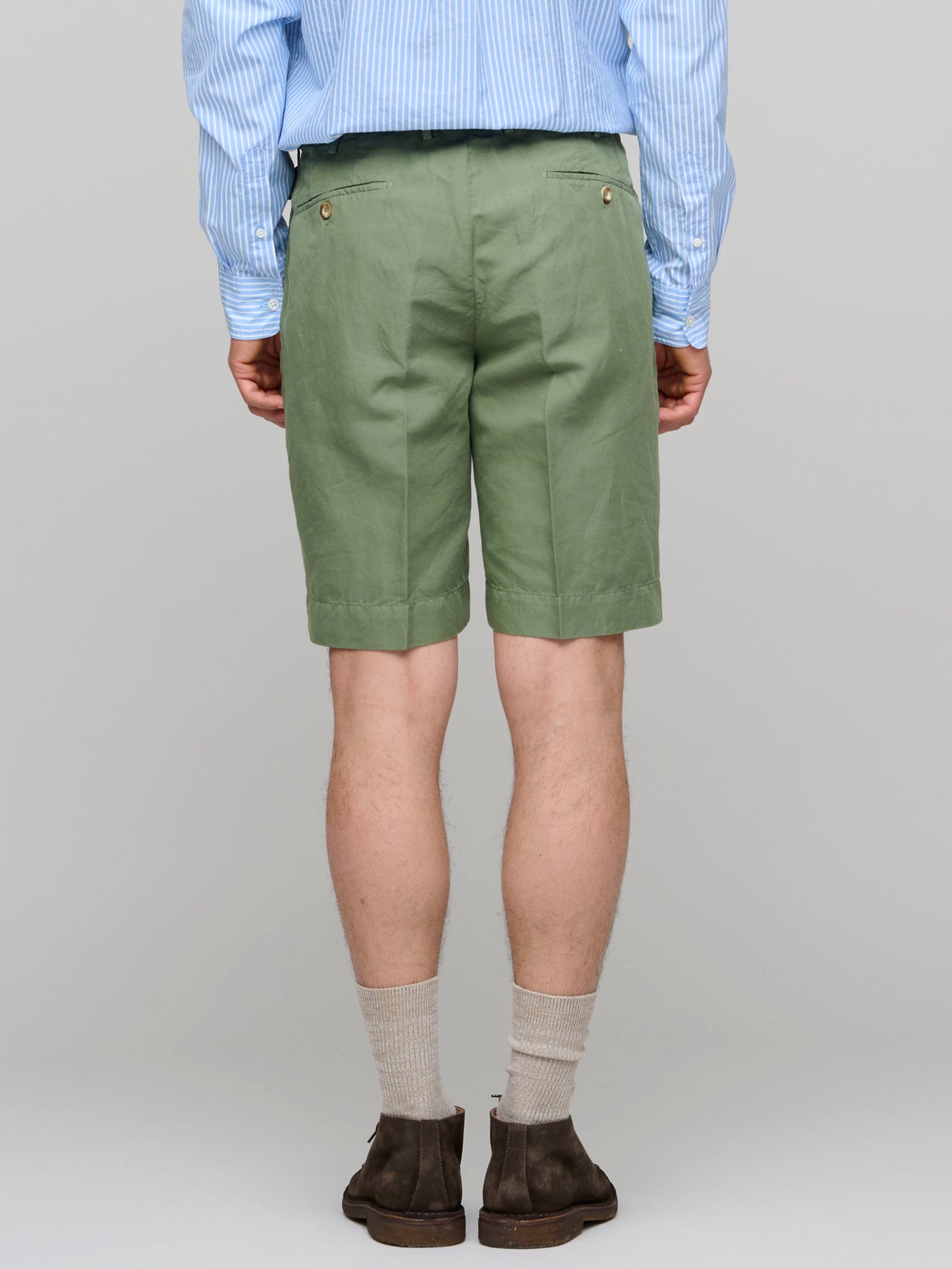 Regular Chinolino Shorts, Green