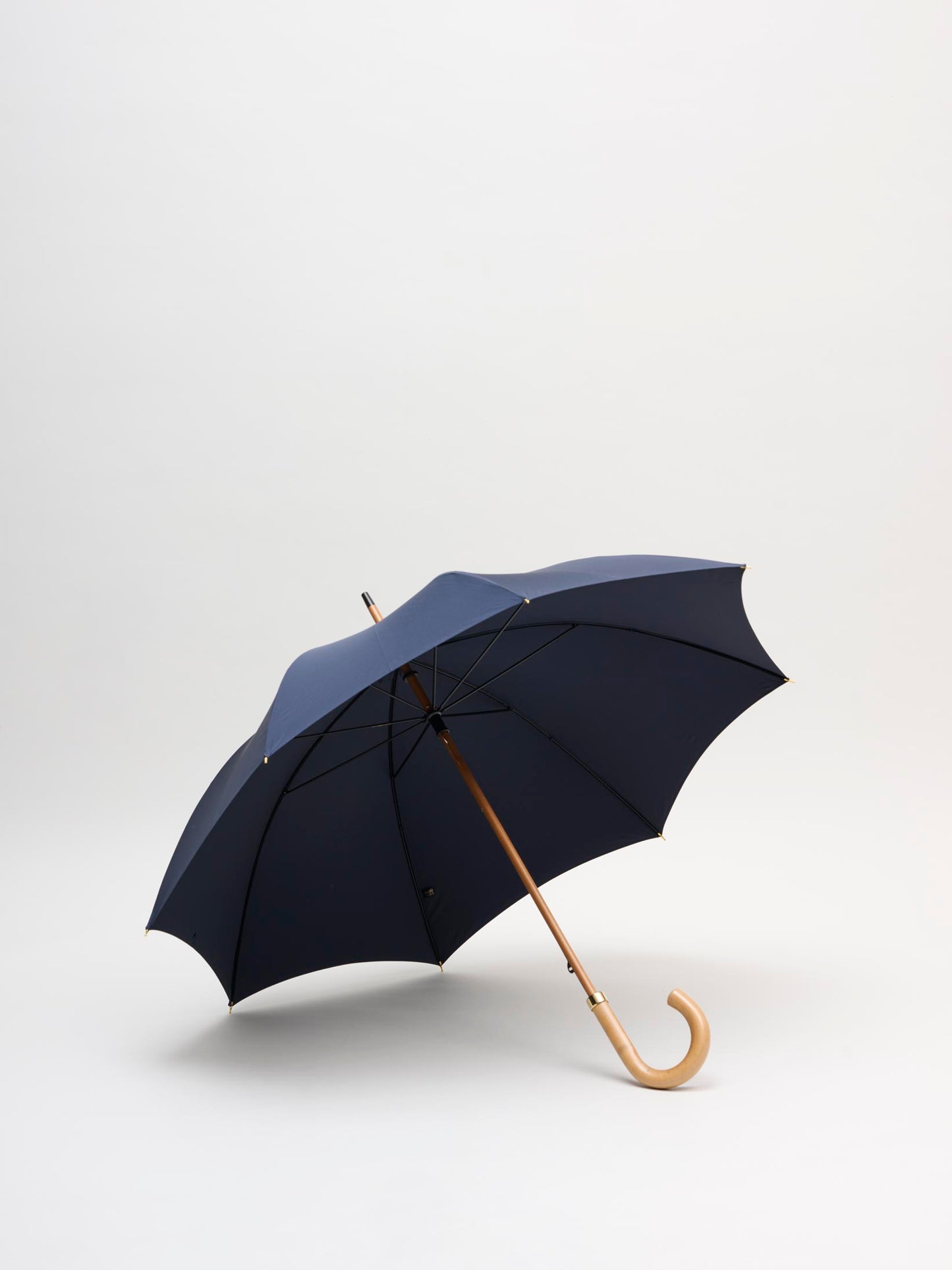 Umbrella W. Malacca Handle, Navy