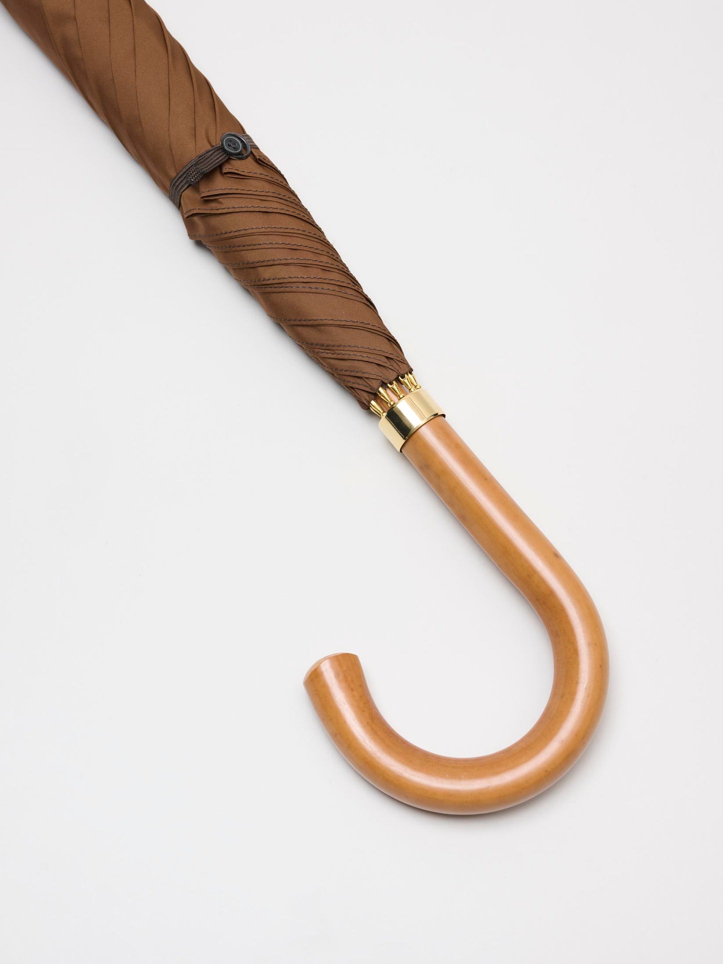 Umbrella W. Malacca Handle, Sienna