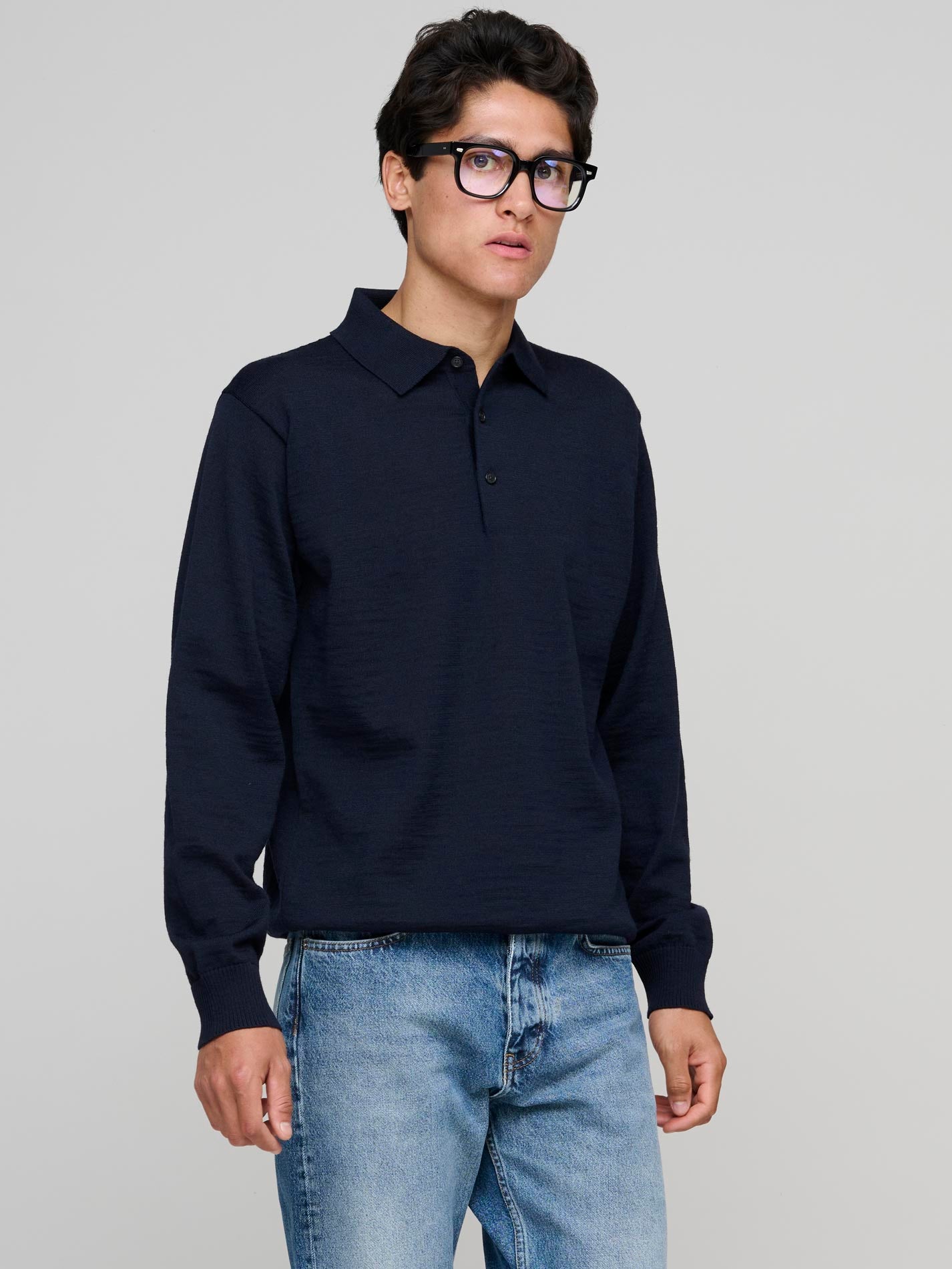 Marine Polo, Navy Blue
