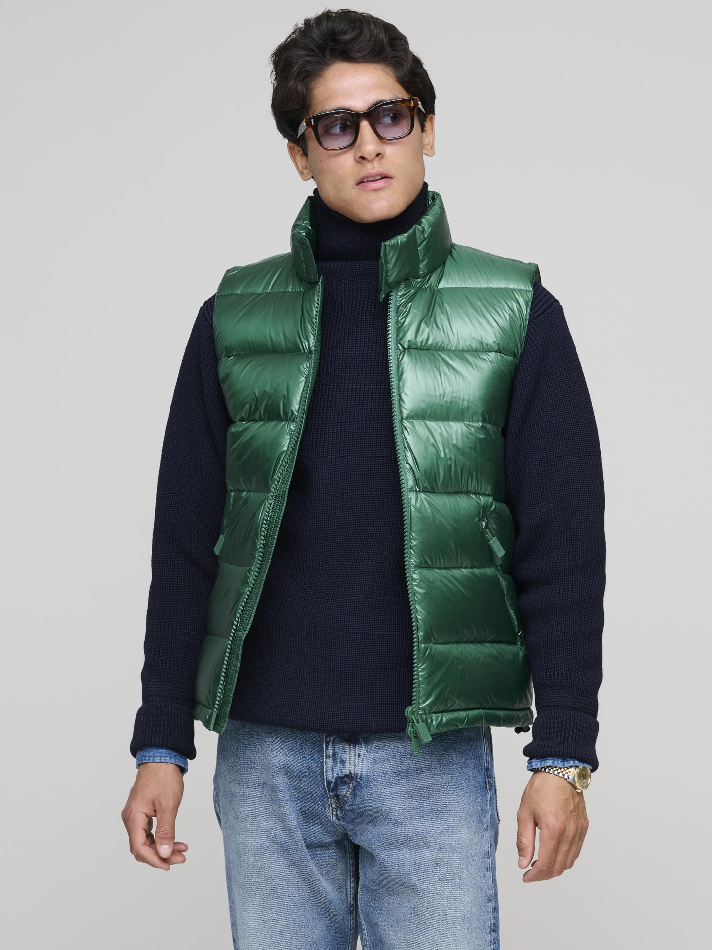 Gilet Piuma, Green