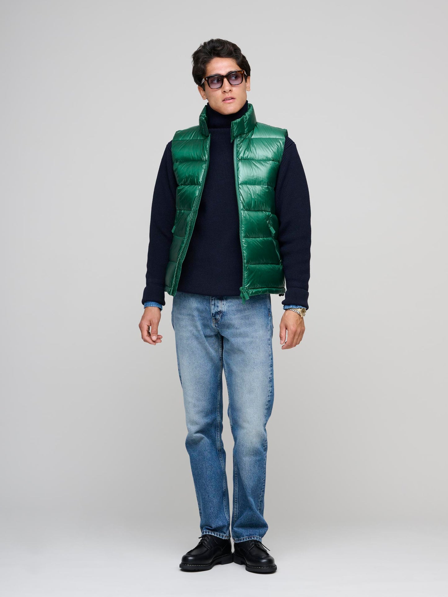 Gilet Piuma, Green