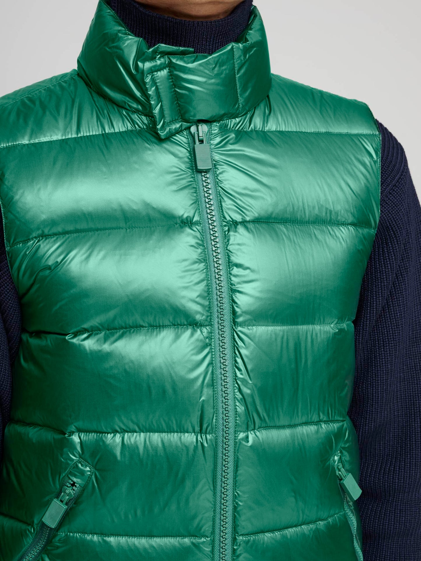 Gilet Piuma, Green