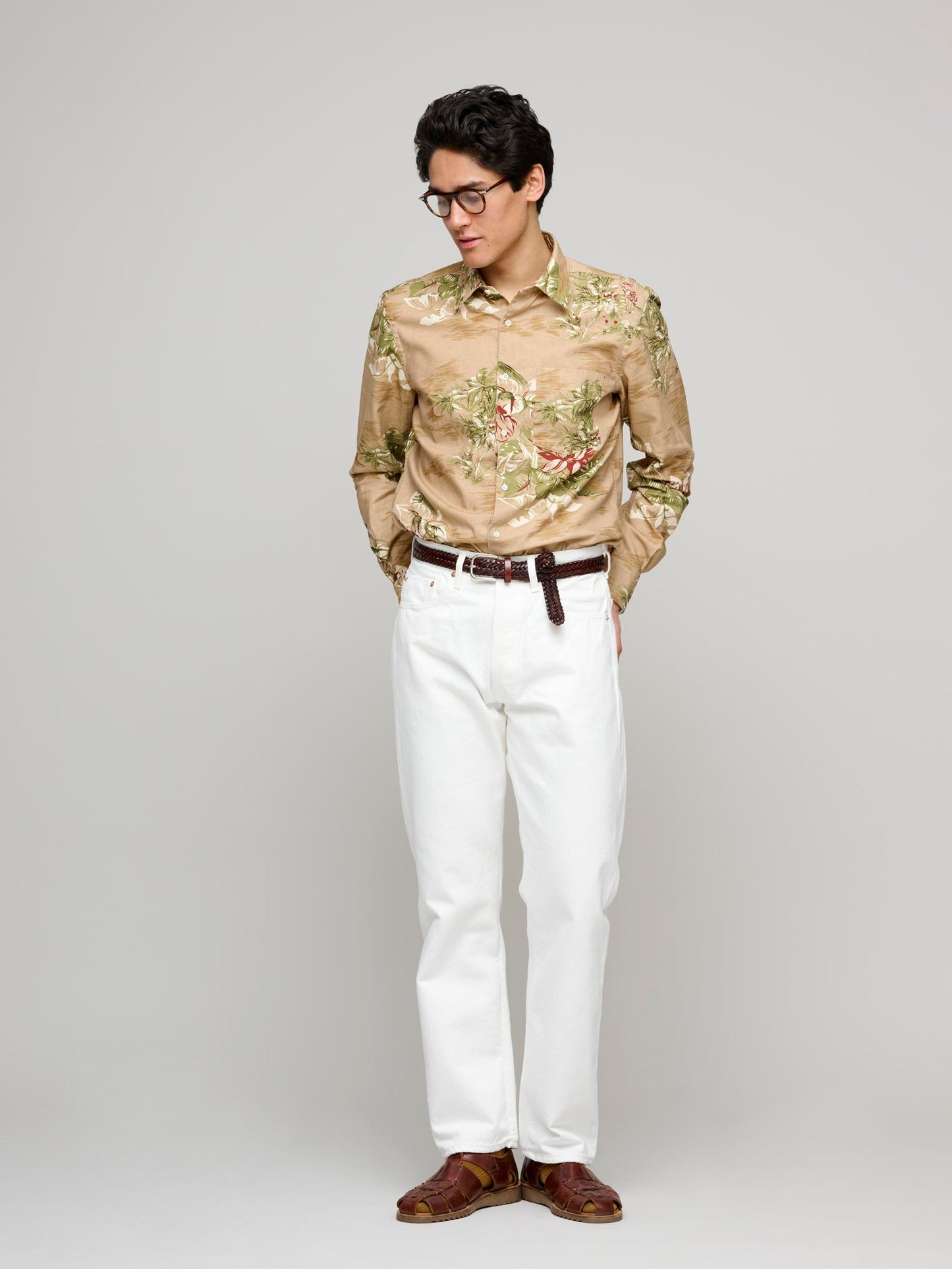 Camicia Sedici, Island Print