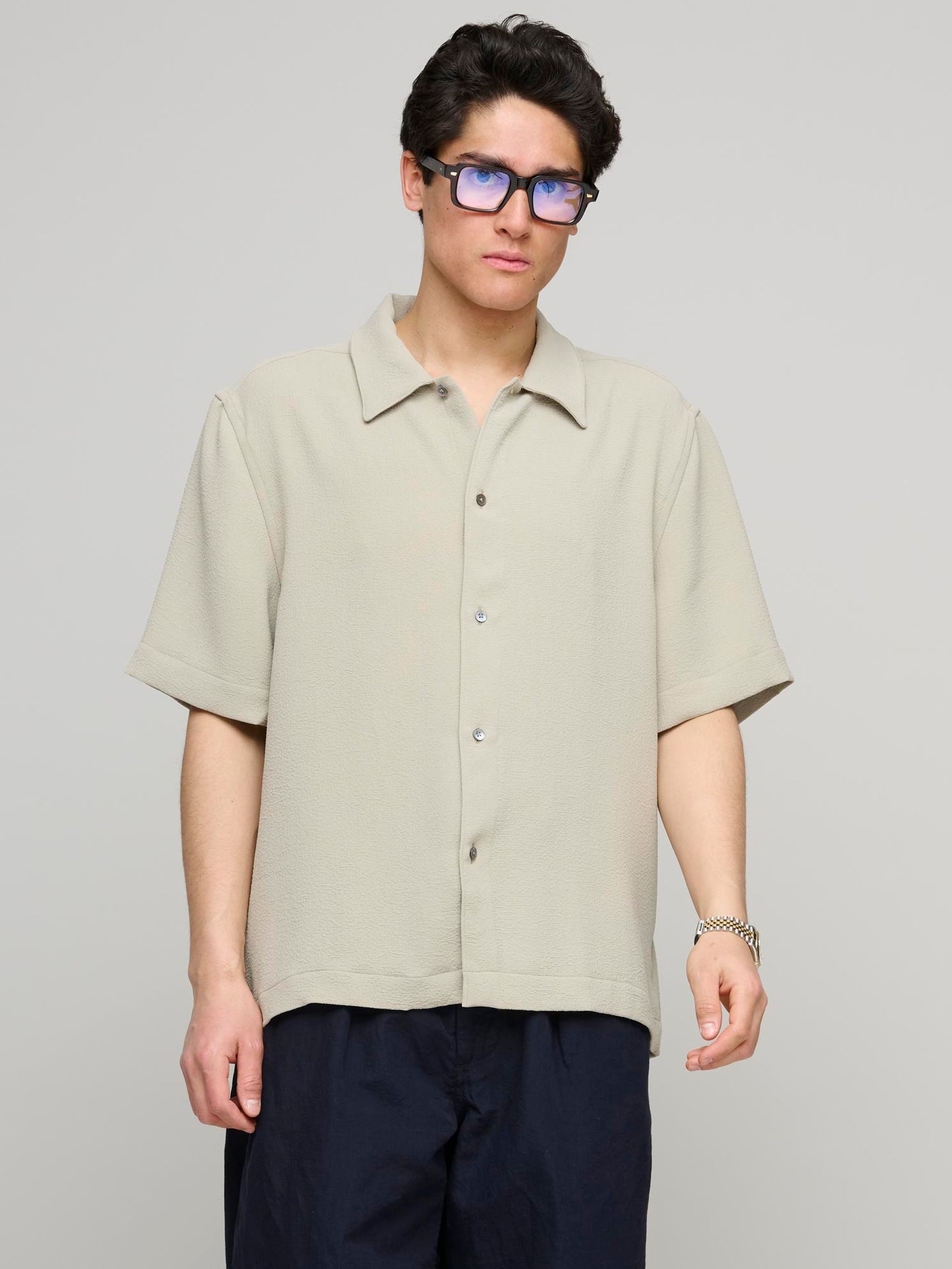 Wander Shirt Fukure, Stone