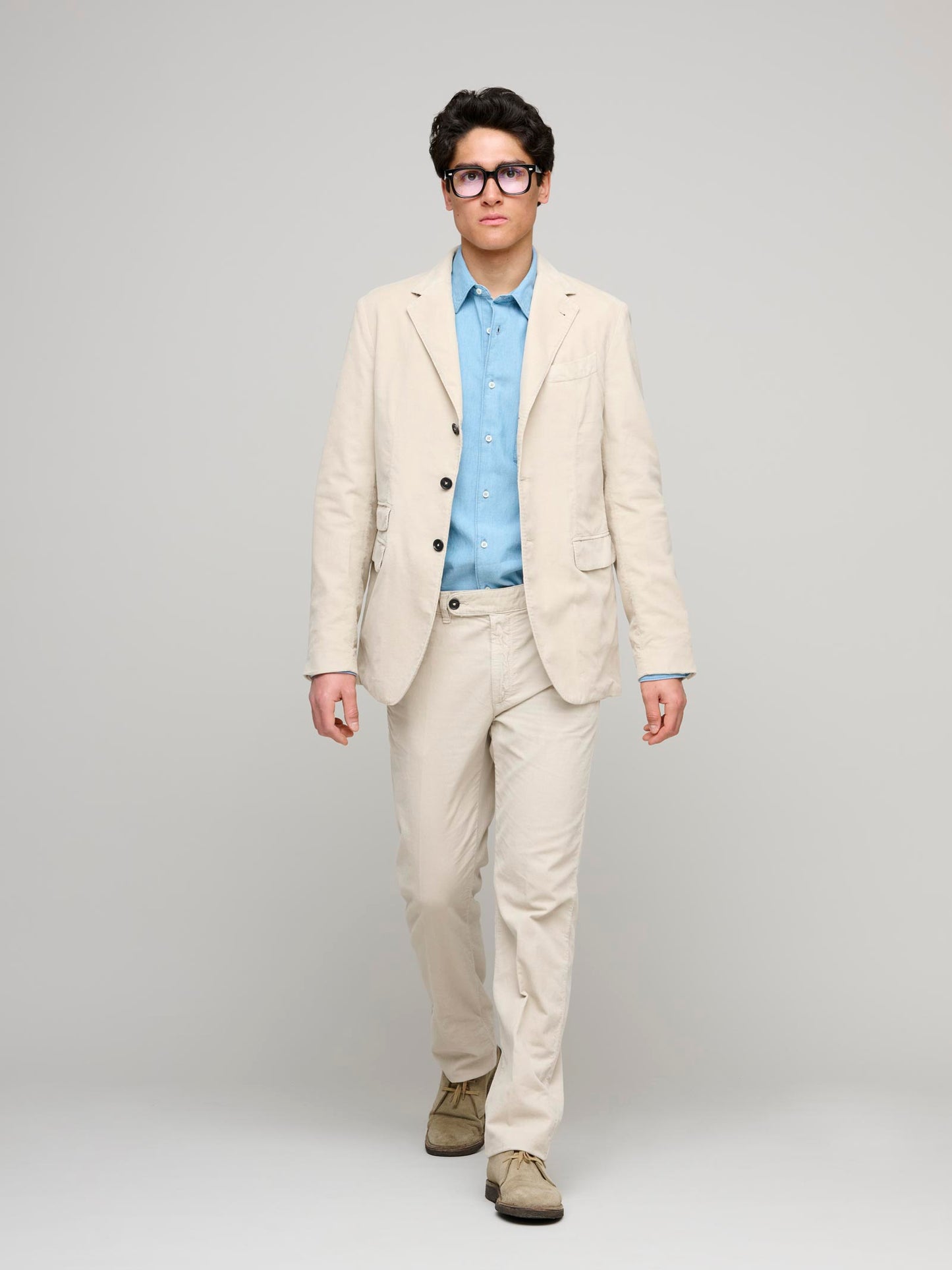 Catch2 Fine Corduroy Jacket, Beige