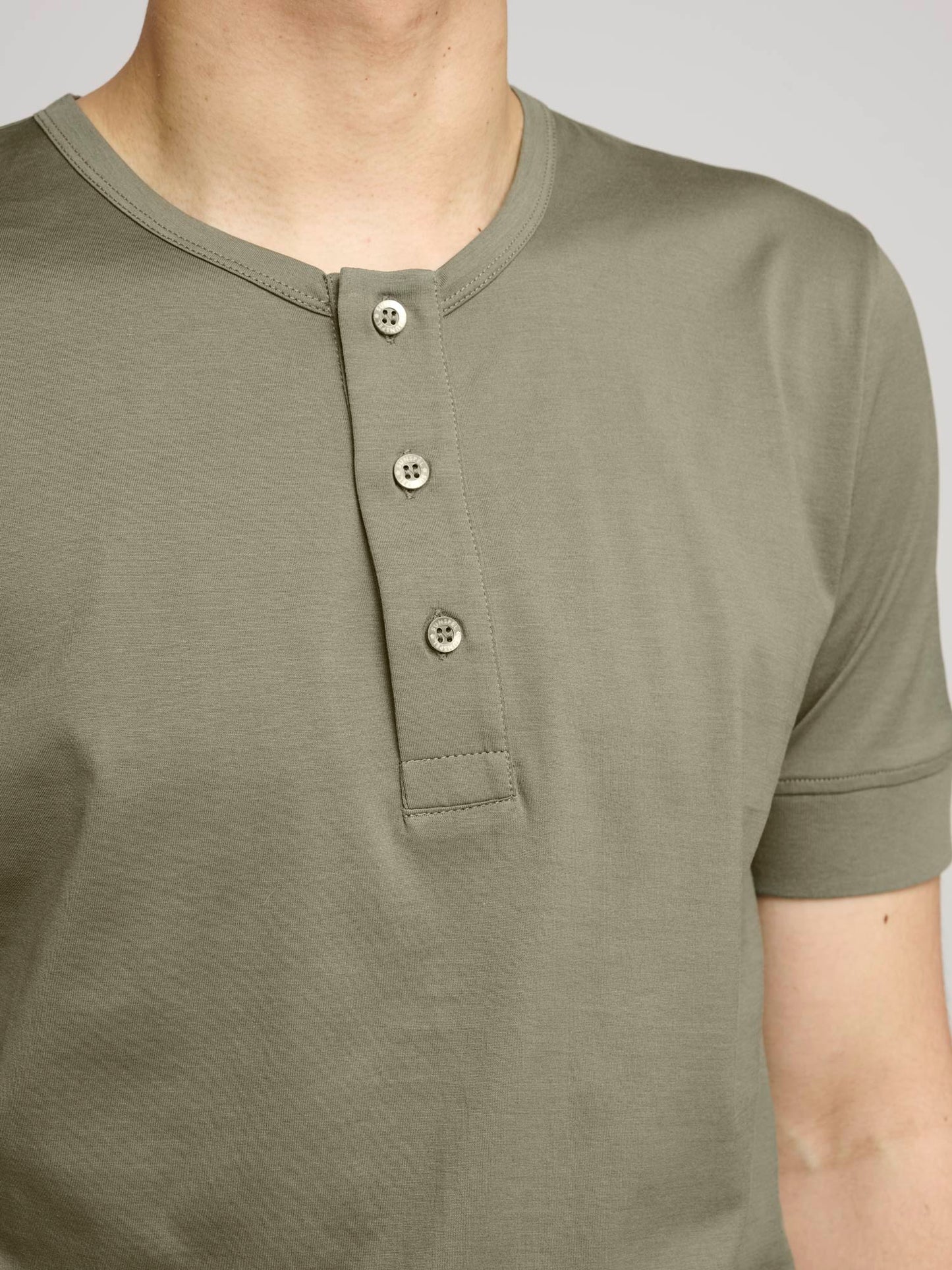 Henley T-Shirt, Khaki