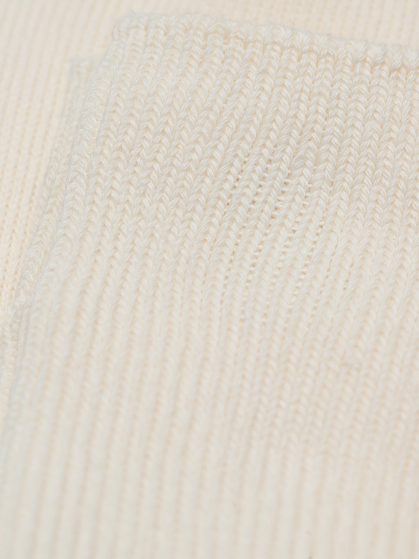 Ribbed Crew 3-Pack, Ivory