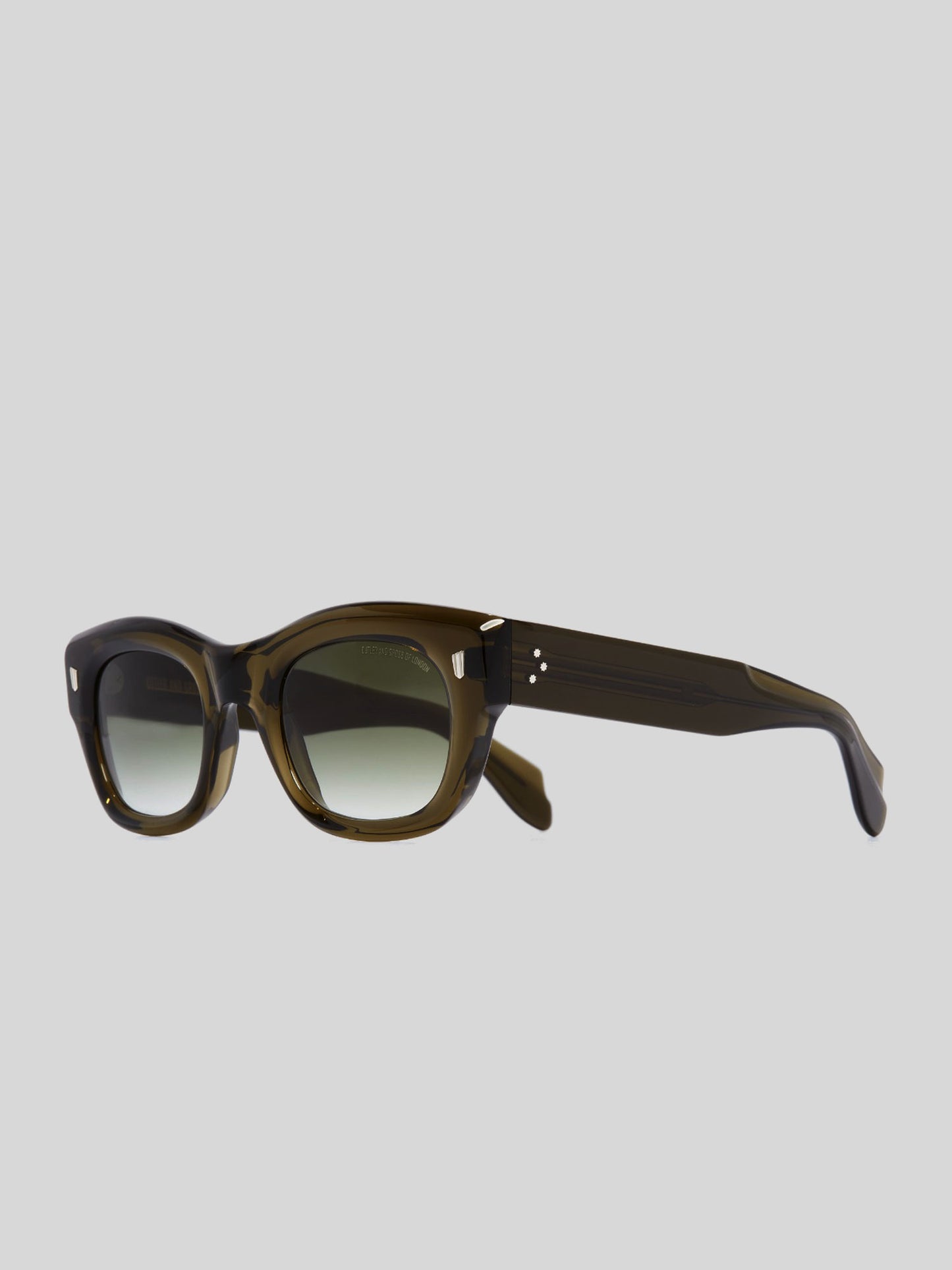 Cat Eye Sunglasses, Olive