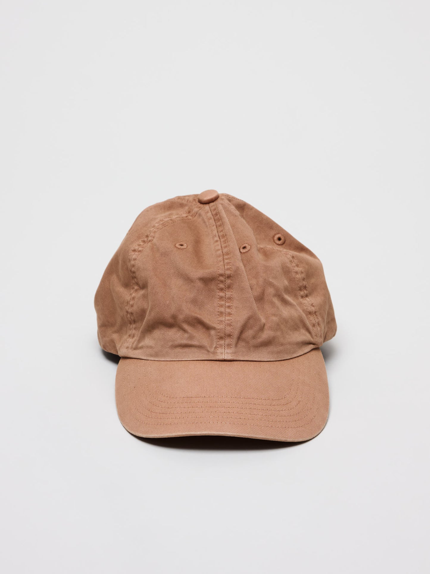 Product Dyed Finx Chino Cap Made By Kijimatakayuki, Light Brown
