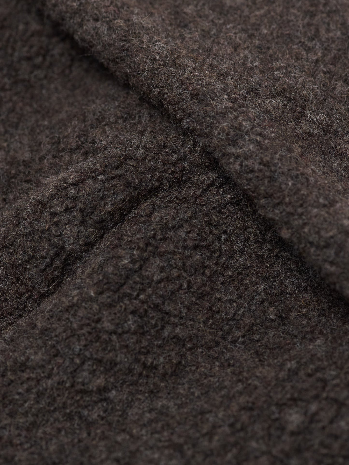 Recycle Wool Hat, Brown