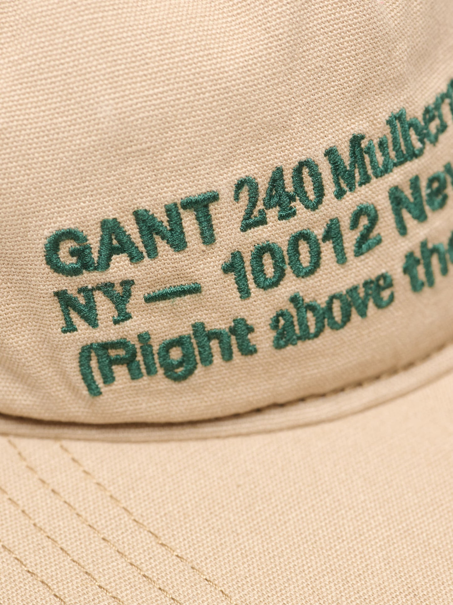 Canvas Cap, Light Taupe