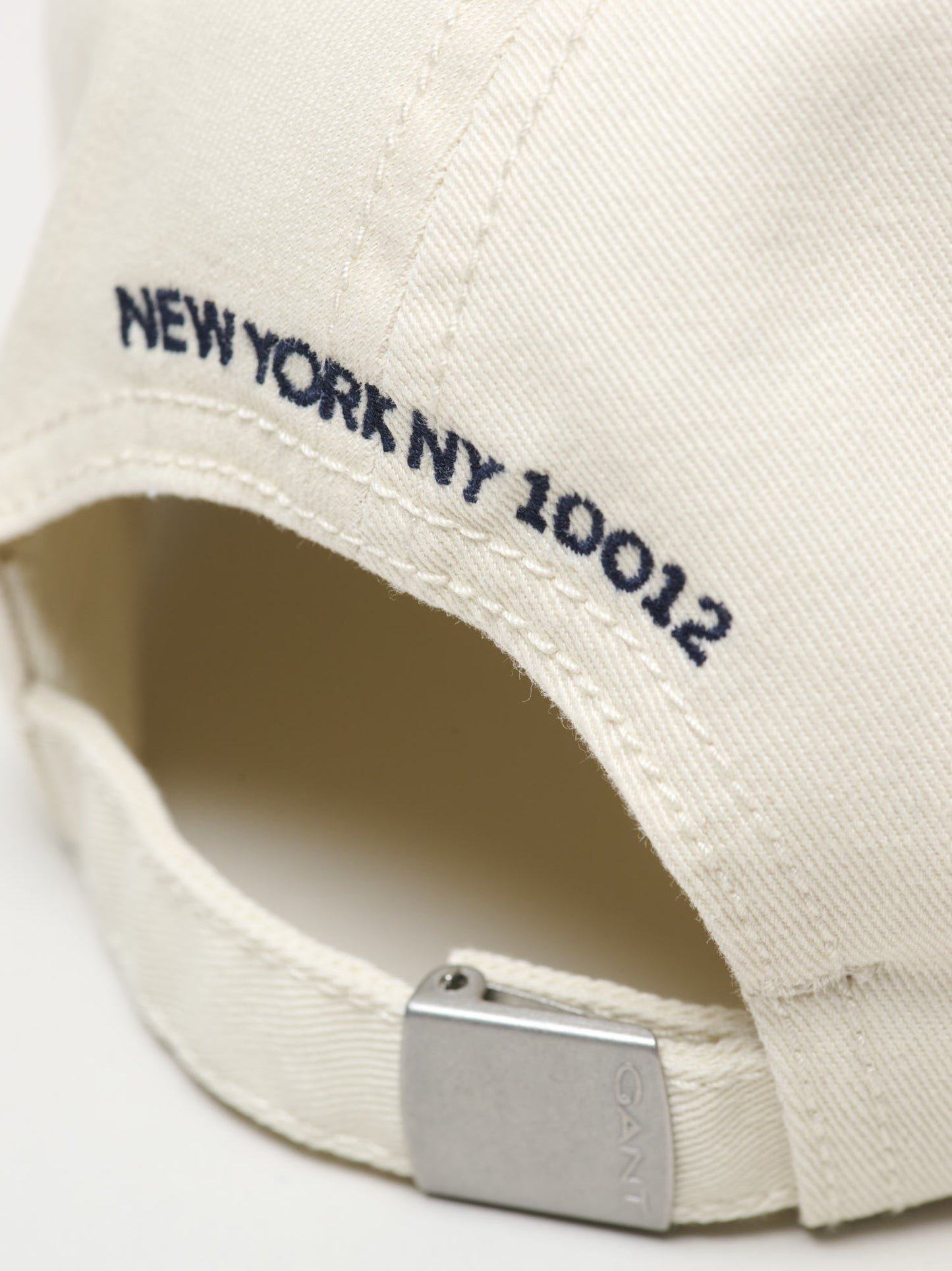 Washed Twill Cap, Cream