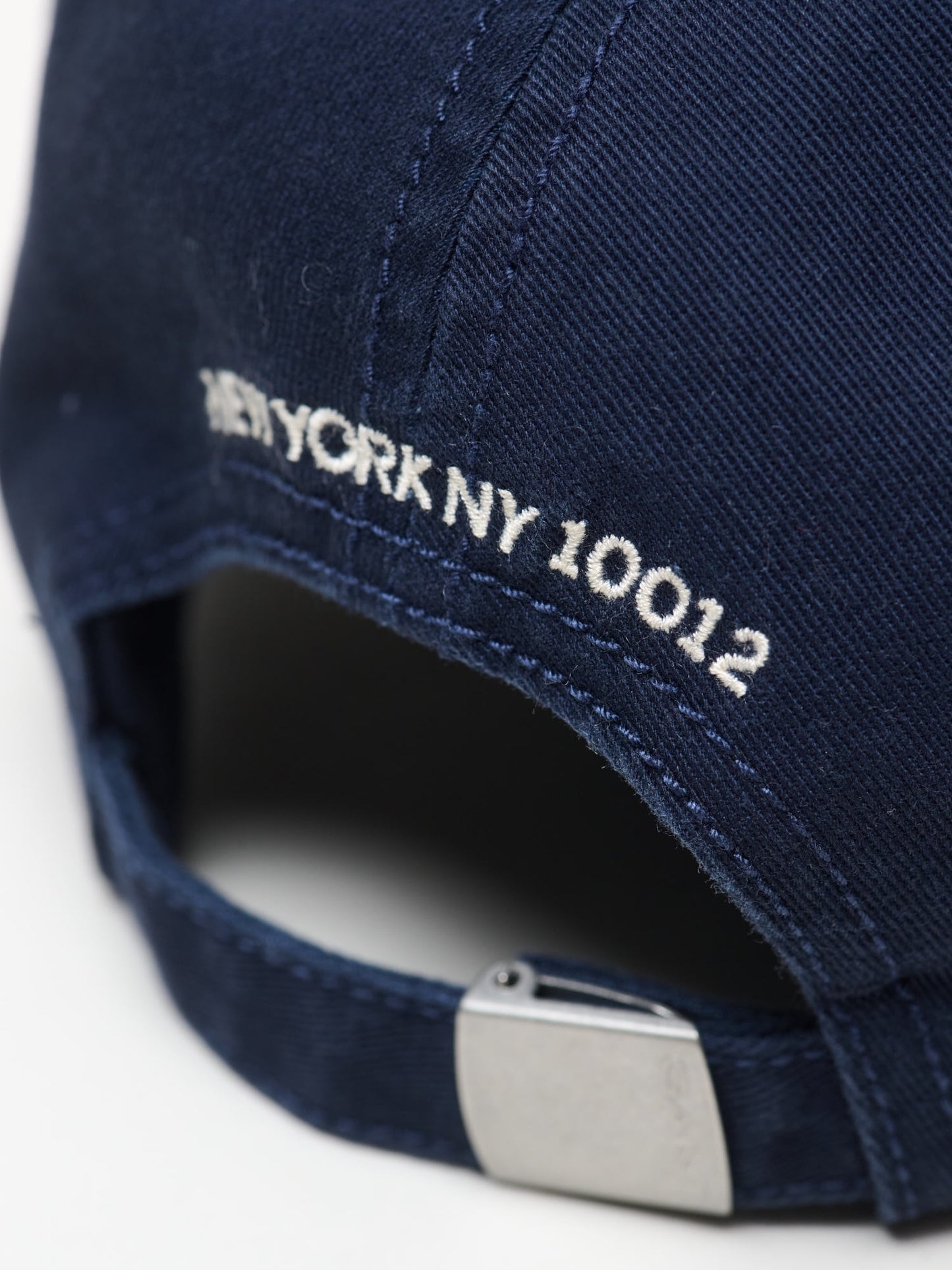Washed Twill Cap, Evening Blue