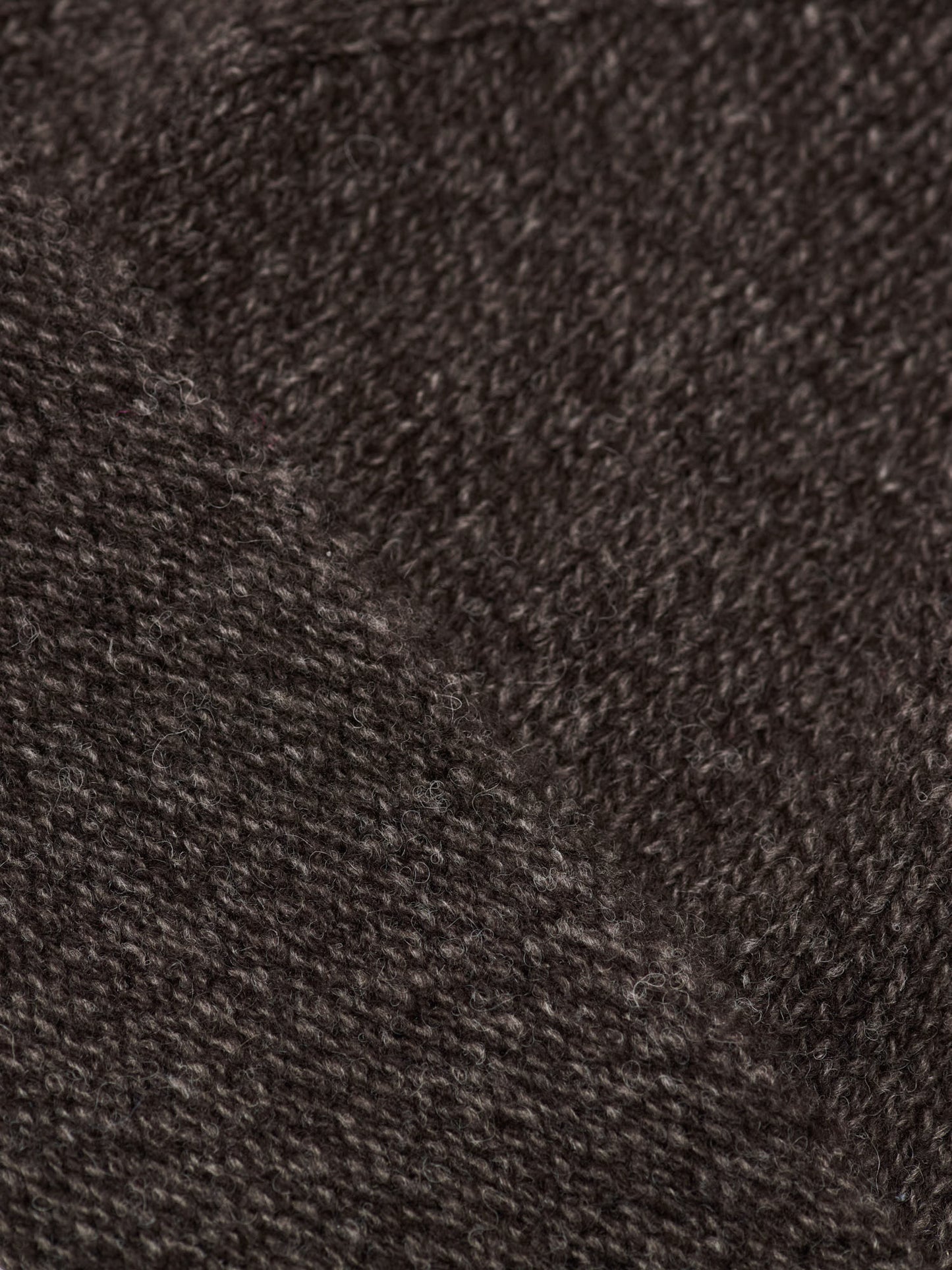 Lightweight Beanie Yak Wool Cashmere Blend, Coffee Twist