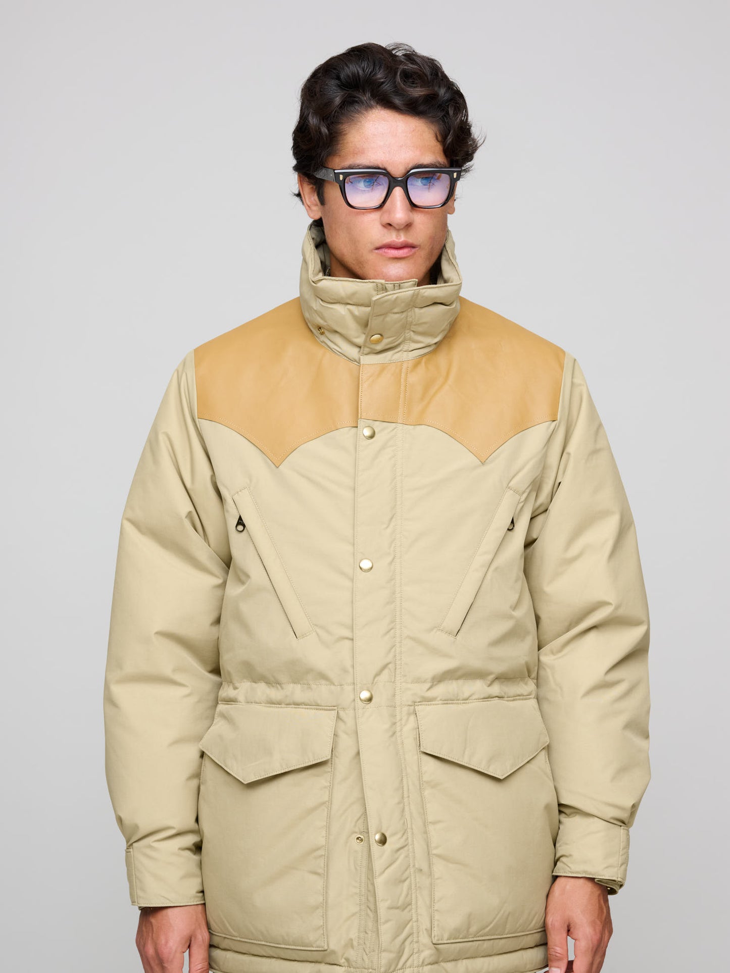 Down Mountain Parka, Tan
