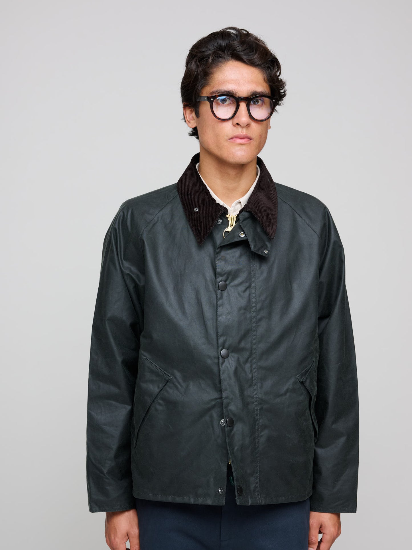 Transport Wax Jacket, Sage