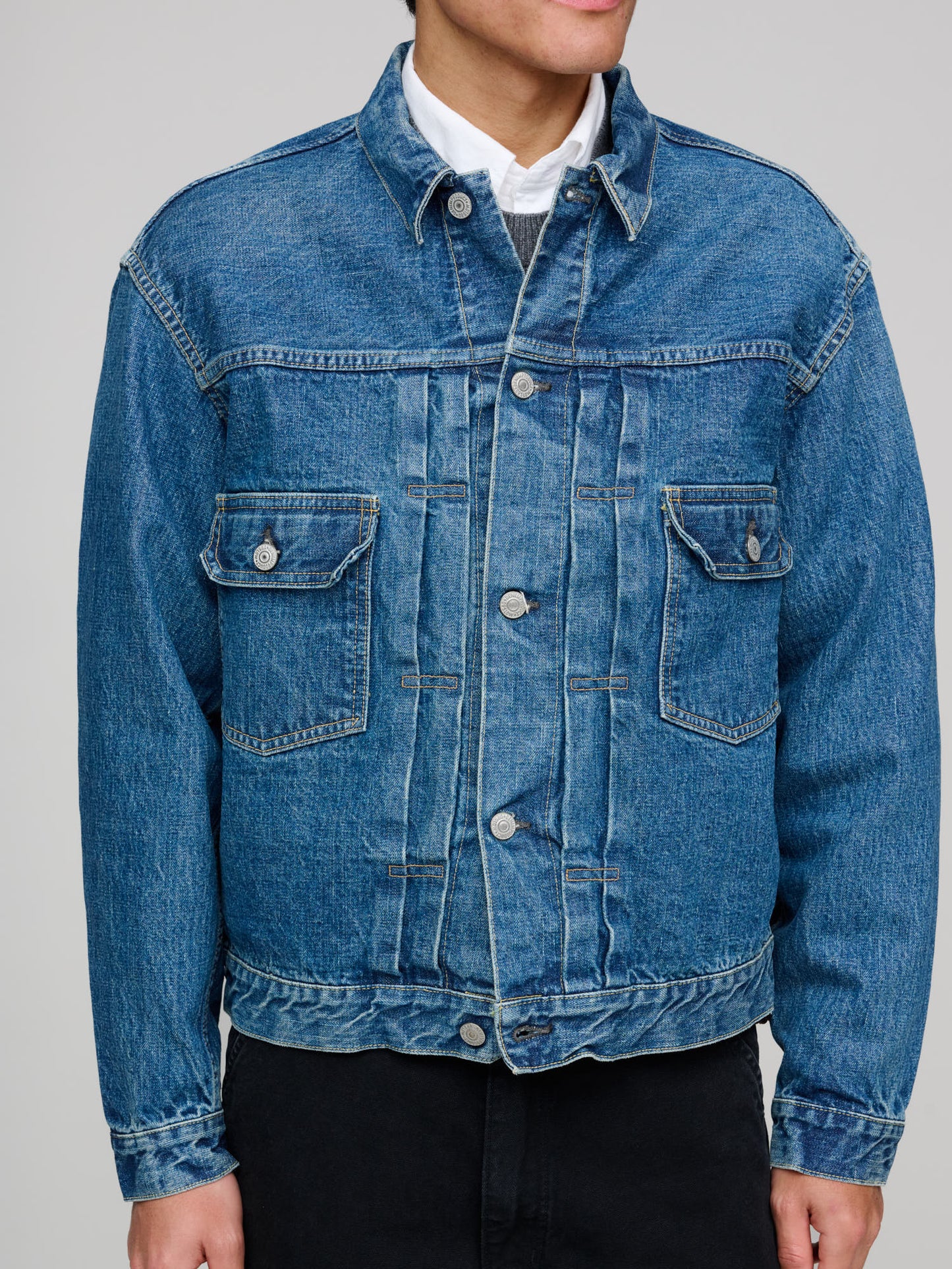 Type2 1950's Denim Jacket, Used Wash