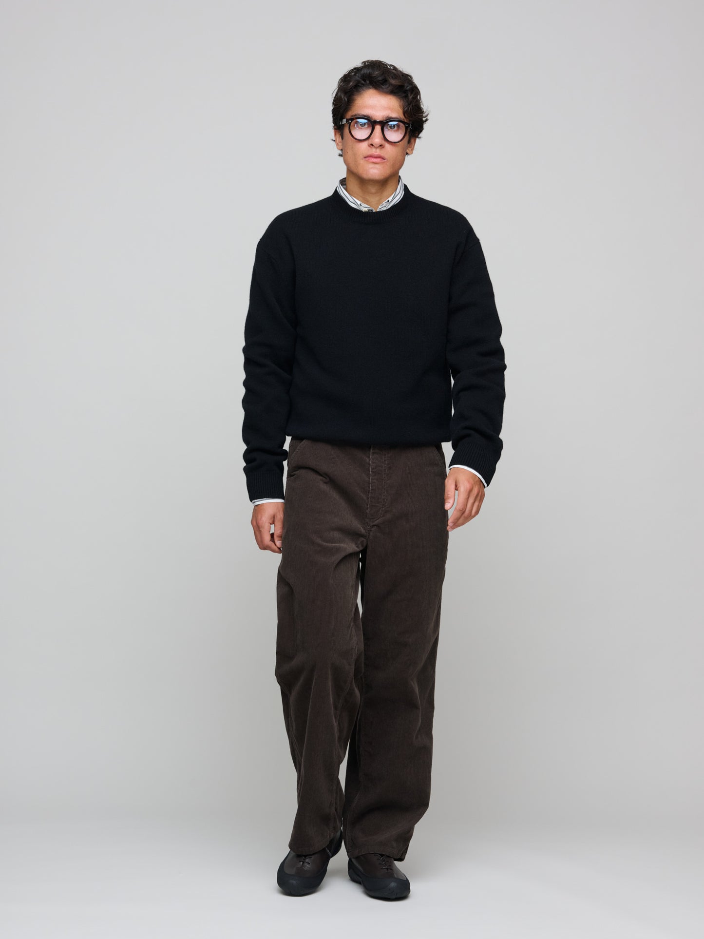 Easy Crew - Cashmere/Lambswool, Black