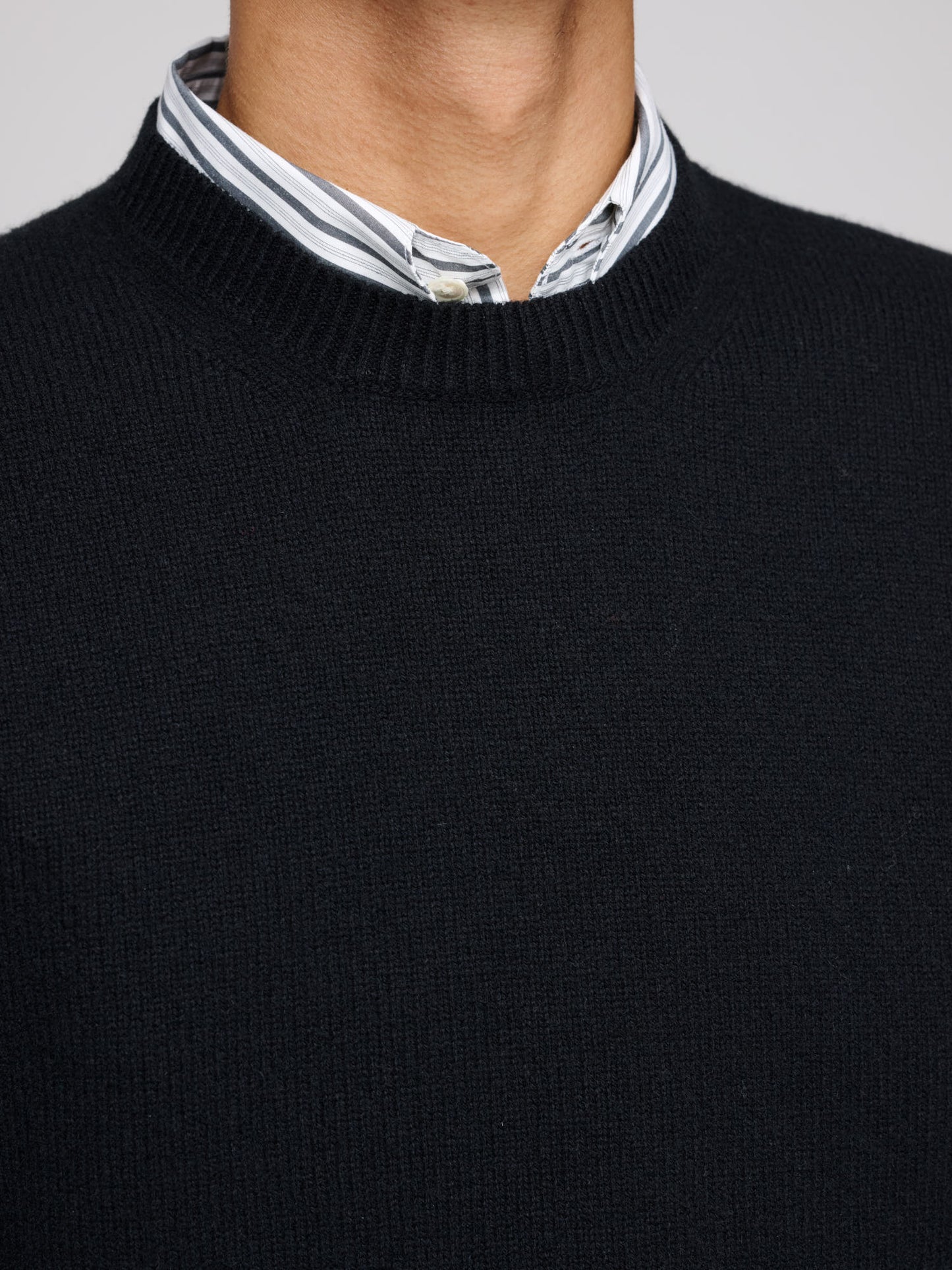 Easy Crew - Cashmere/Lambswool, Black
