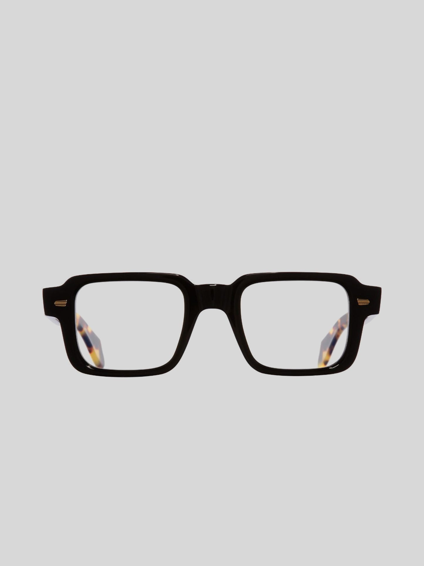 Optical Square Glasses, Black on Camo