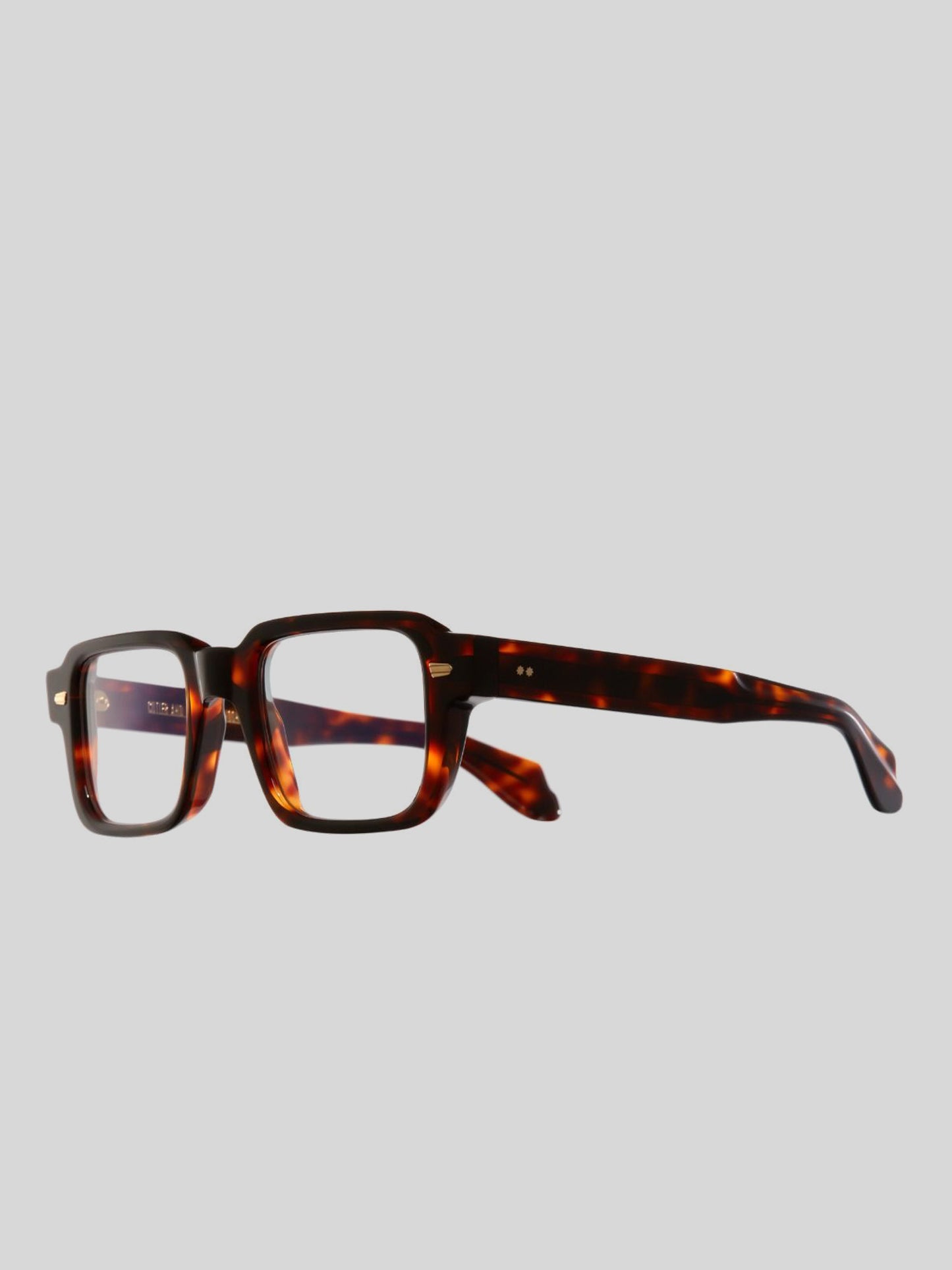 Optical Square Glasses, Dark Turtle