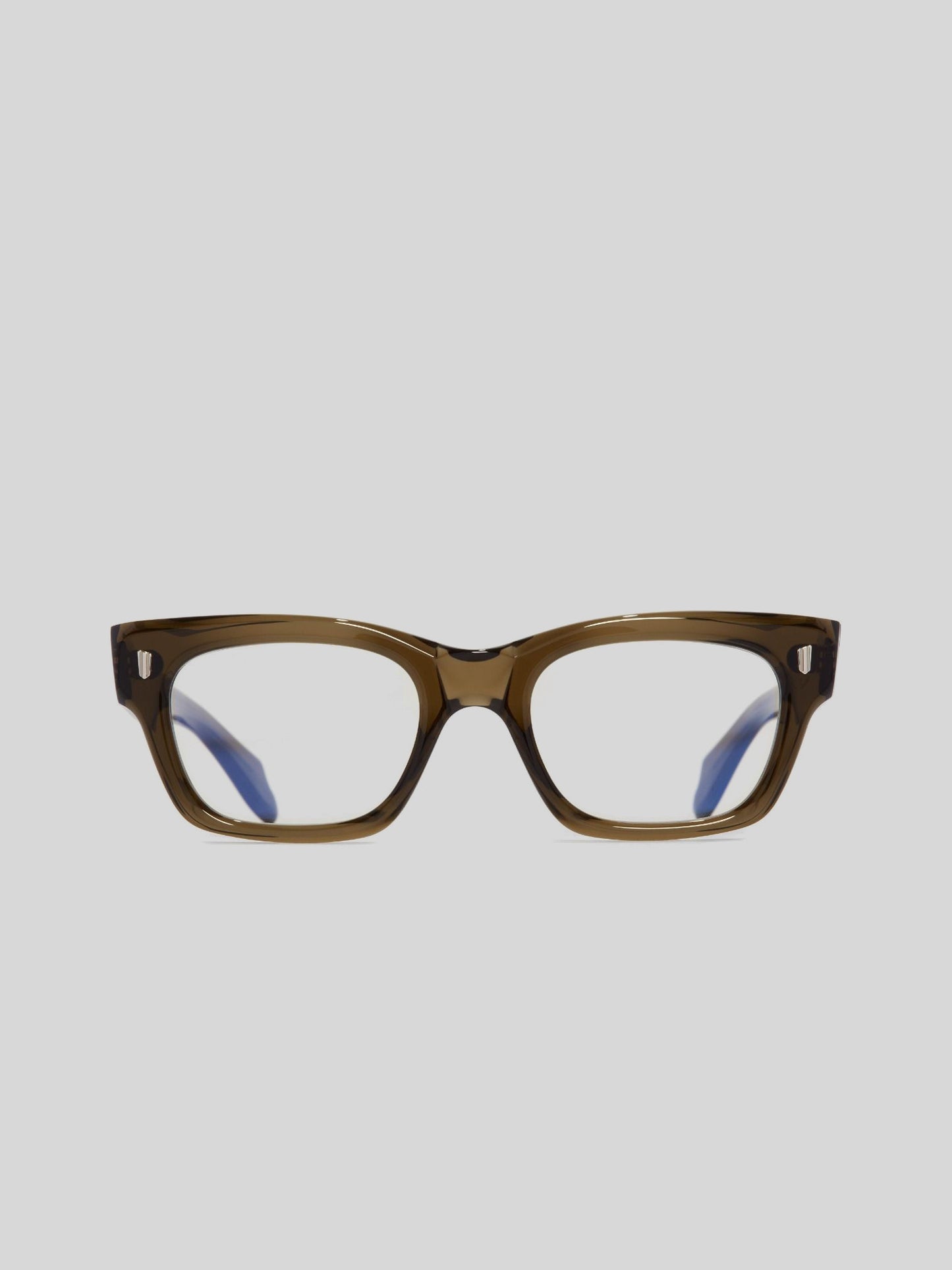 Optical Rectangle Glasses, Olive