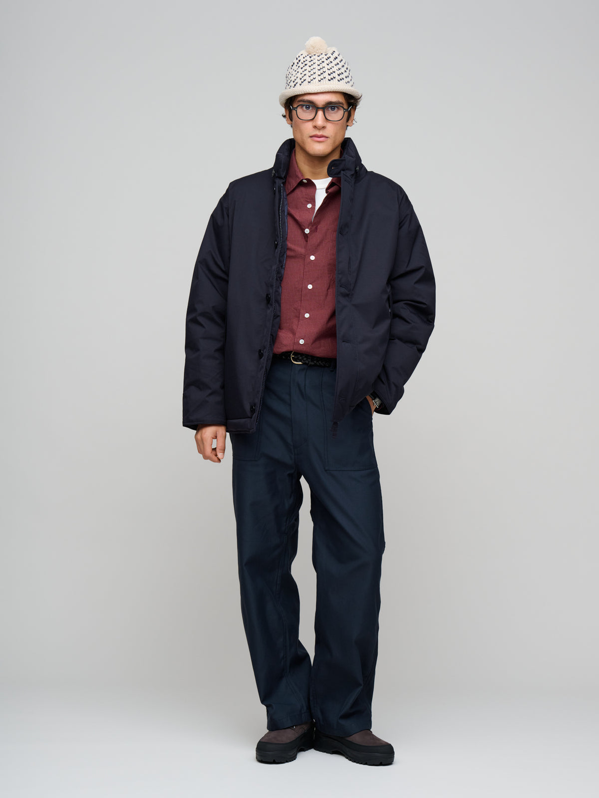 2L GORE-TEX Down Jacket, Navy