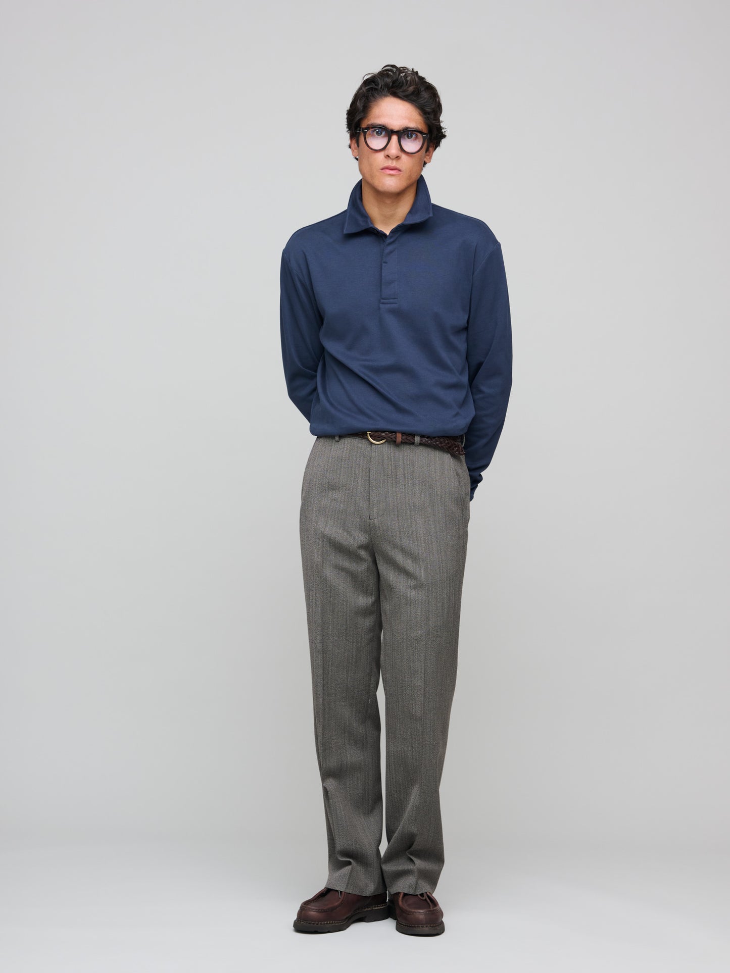 Heavy Weight Polo Shirt, Navy