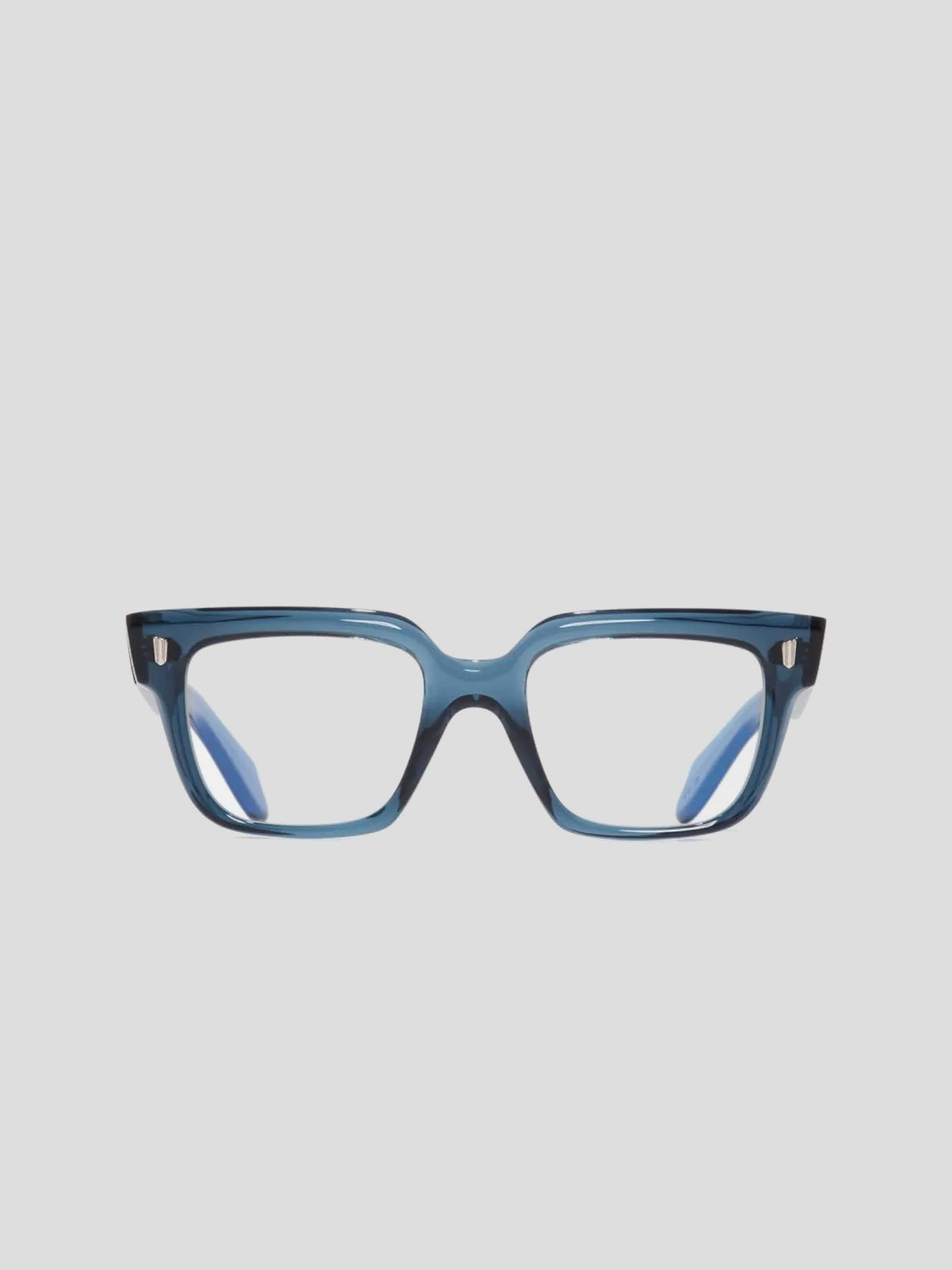Square Optical Glasses, Deep Blue