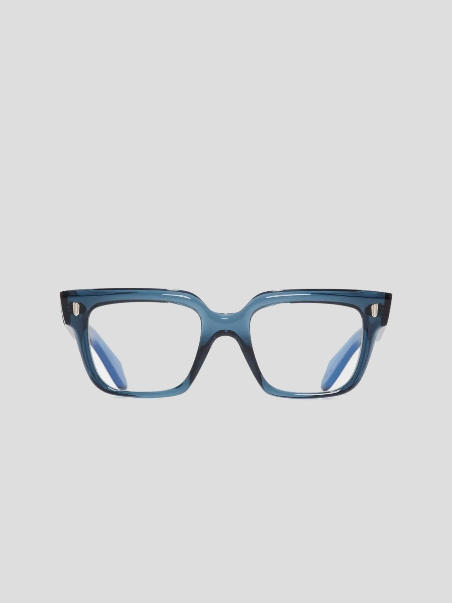 Square Optical Glasses, Deep Blue