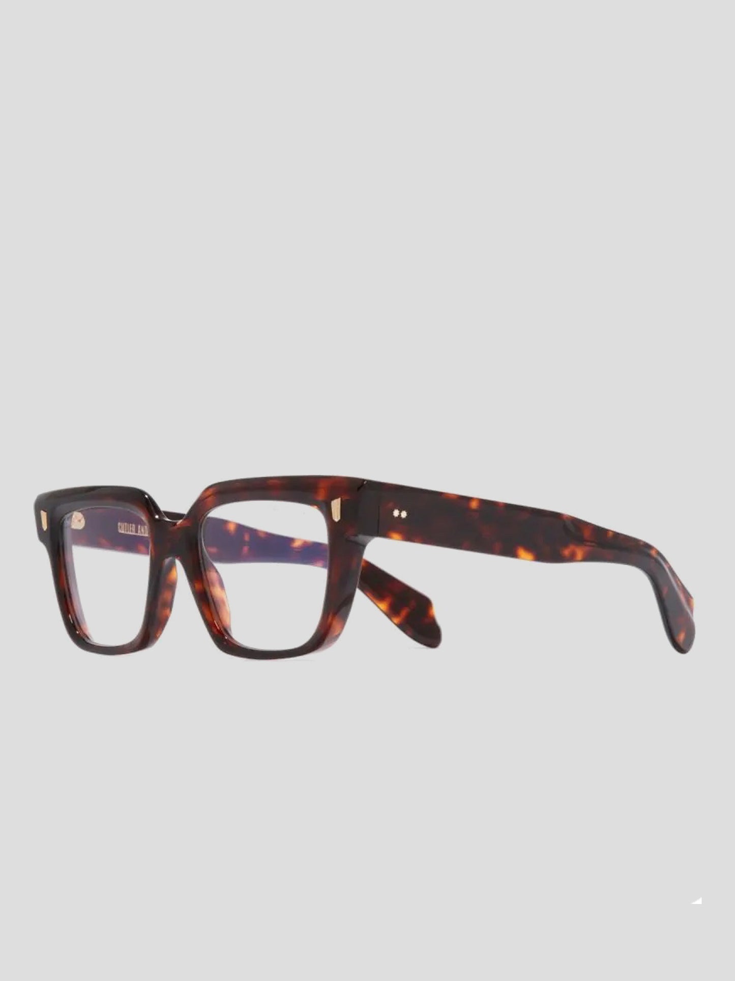 Square Optical Glasses, Dark Turtle