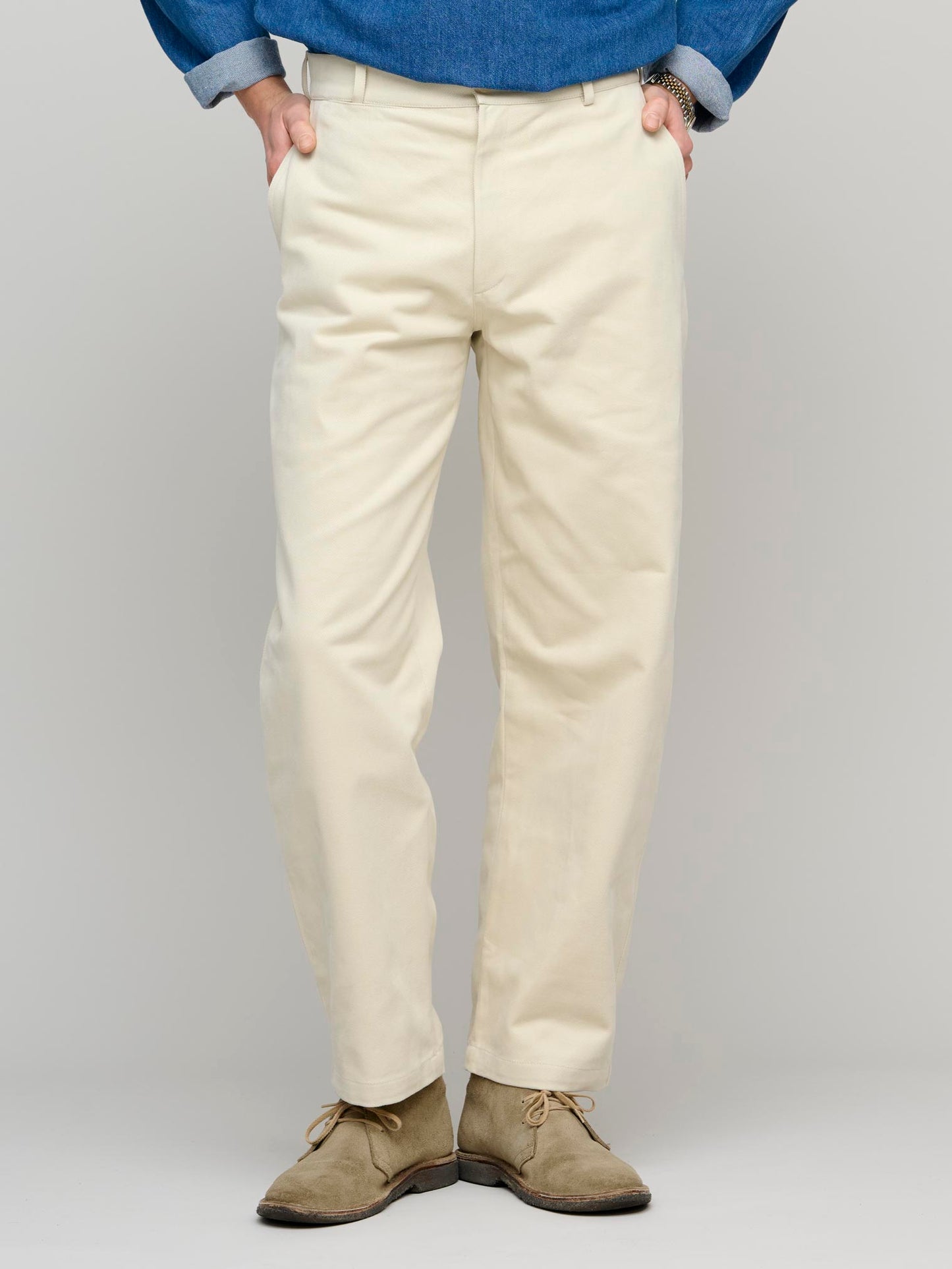 Balloon Trouser, Cream