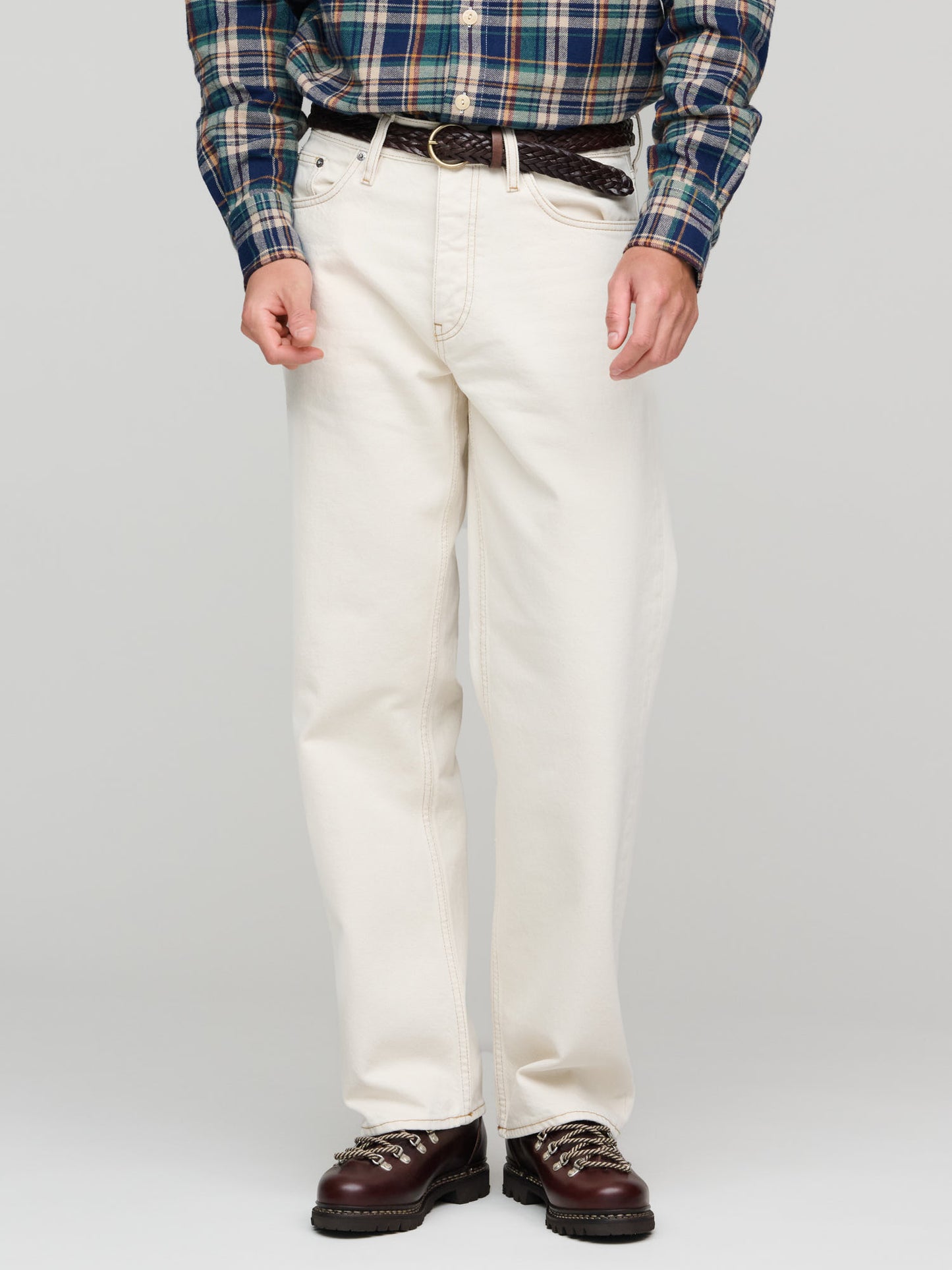 Loose Fit, Ecru Contrast