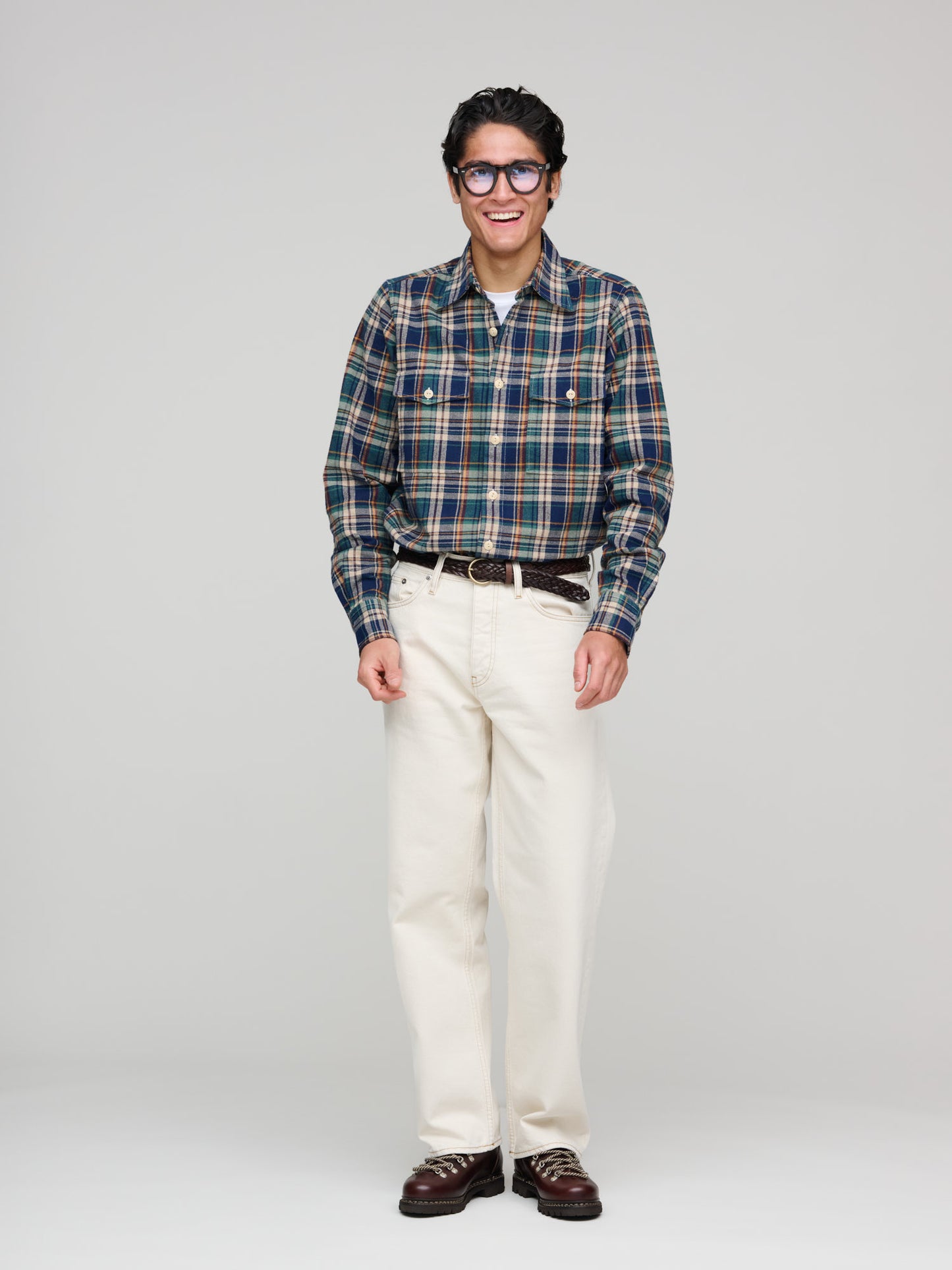 Loose Fit, Ecru Contrast