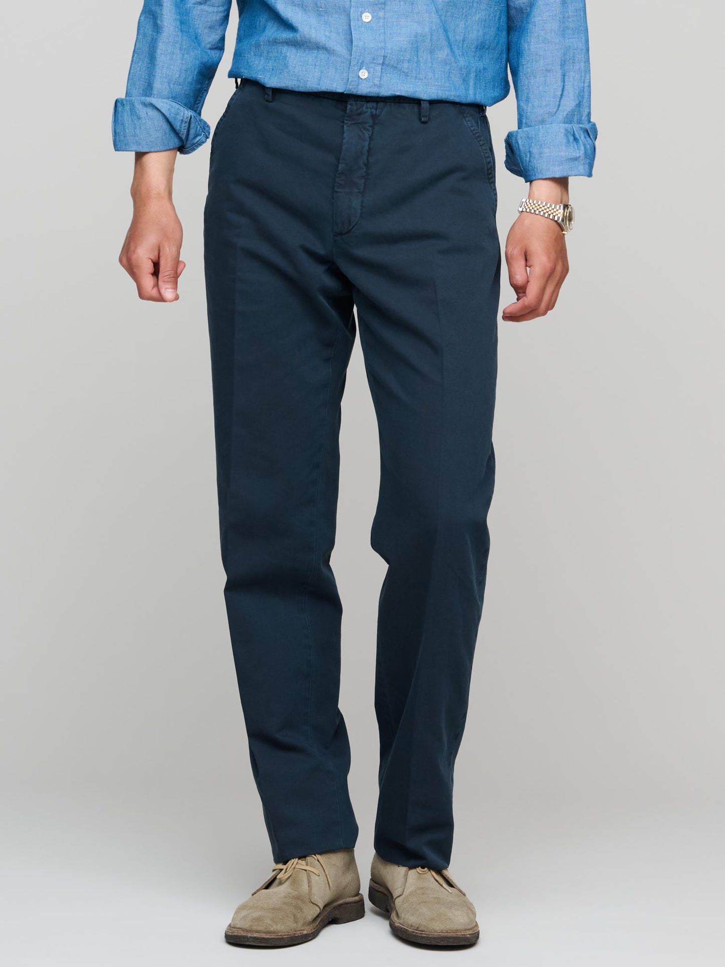 Model 8 Chinolino Trousers, Navy