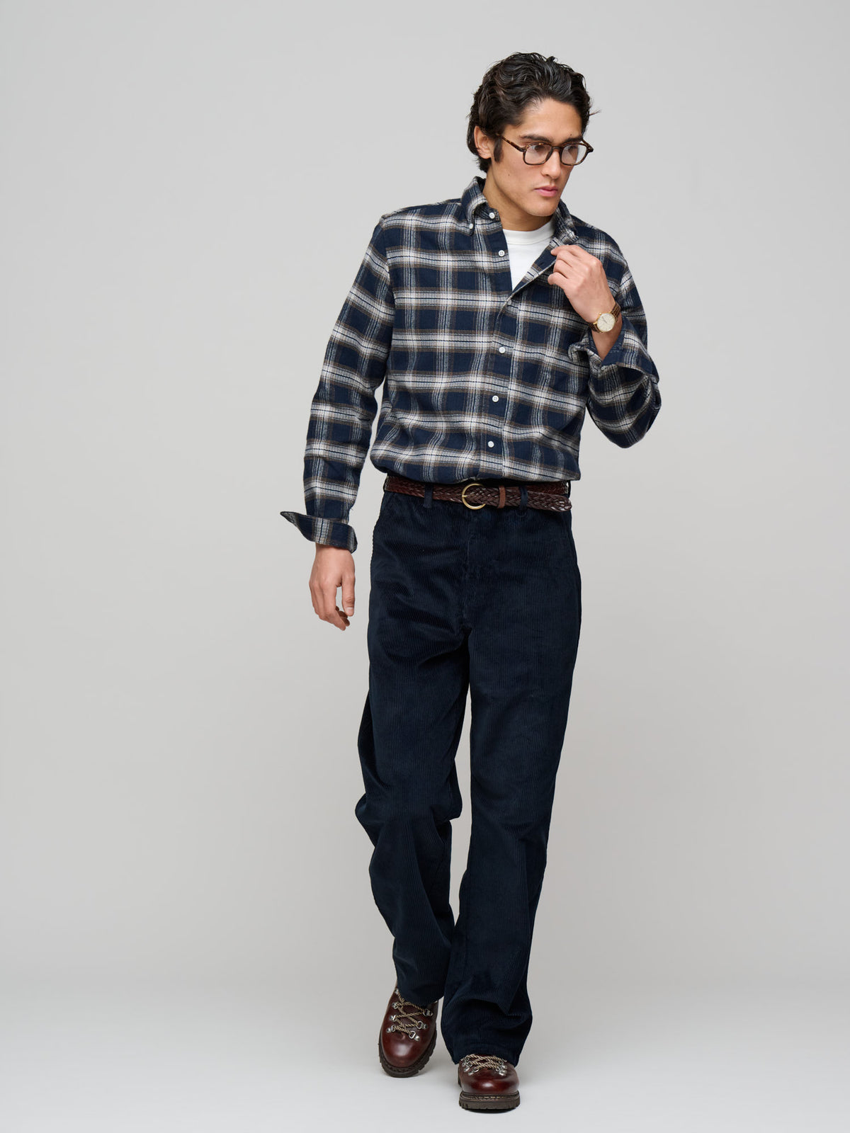 Easy Fit Chino Corduroy, Navy