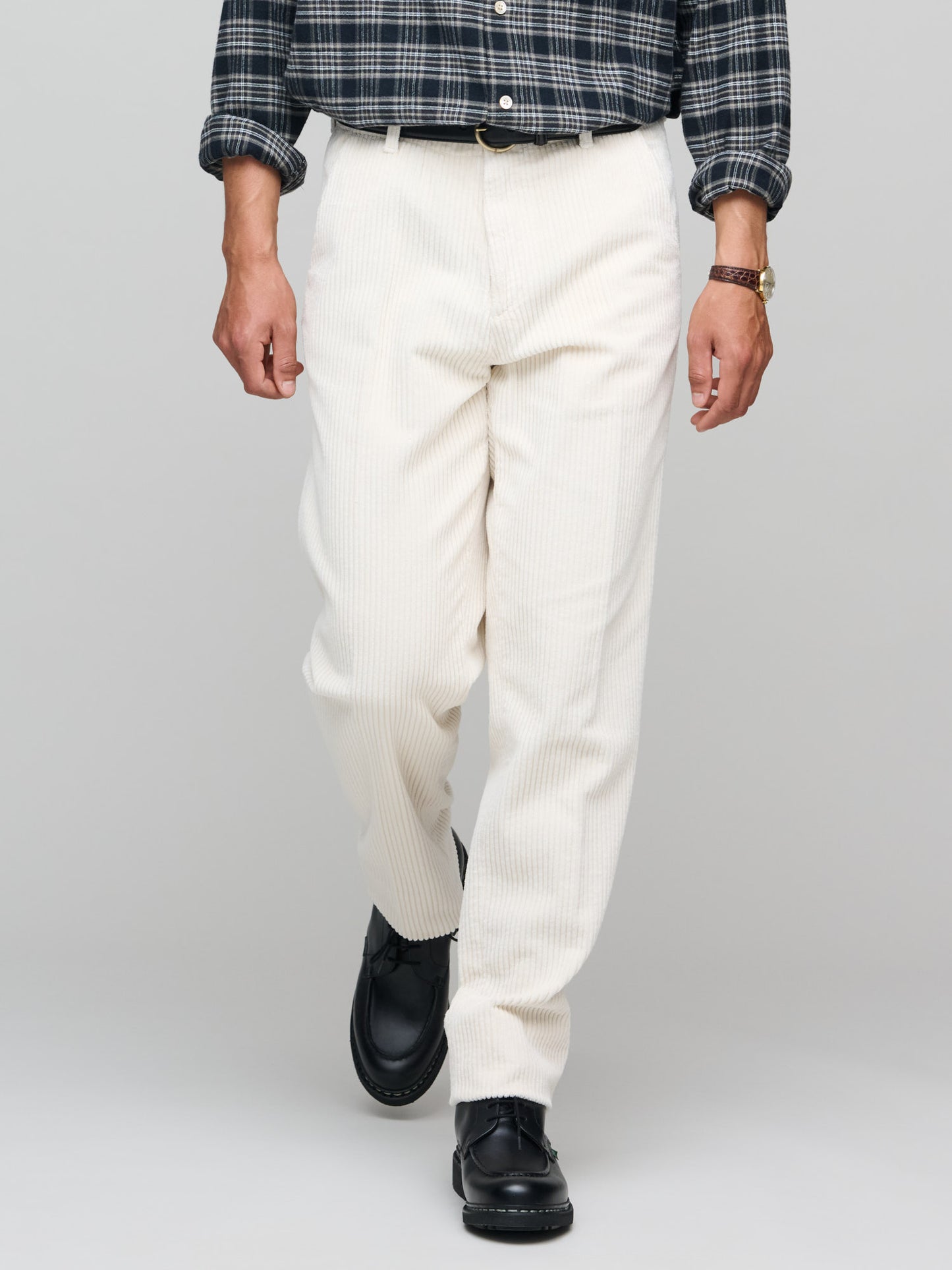 Wale Cord Trouser, Ivory
