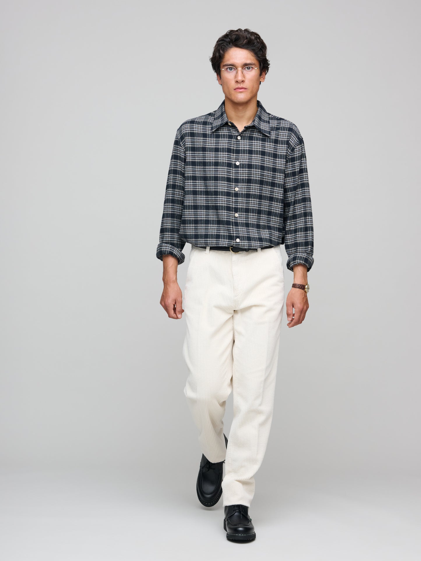 Wale Cord Trouser, Ivory
