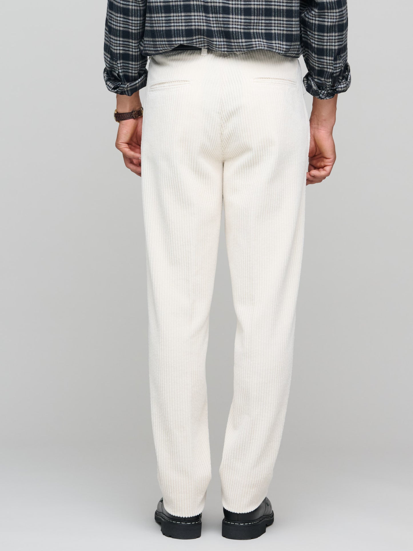 Wale Cord Trouser, Ivory