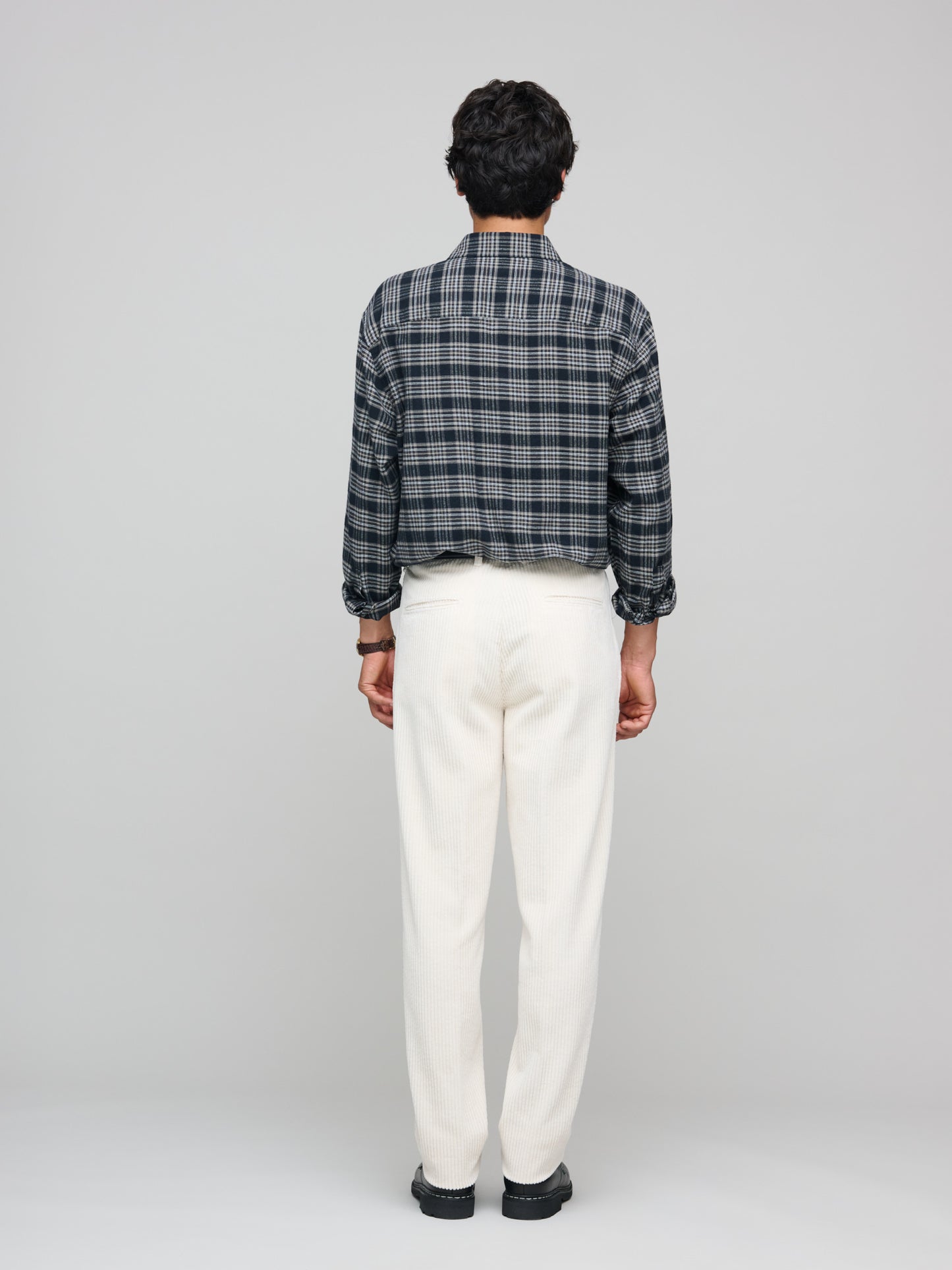 Wale Cord Trouser, Ivory