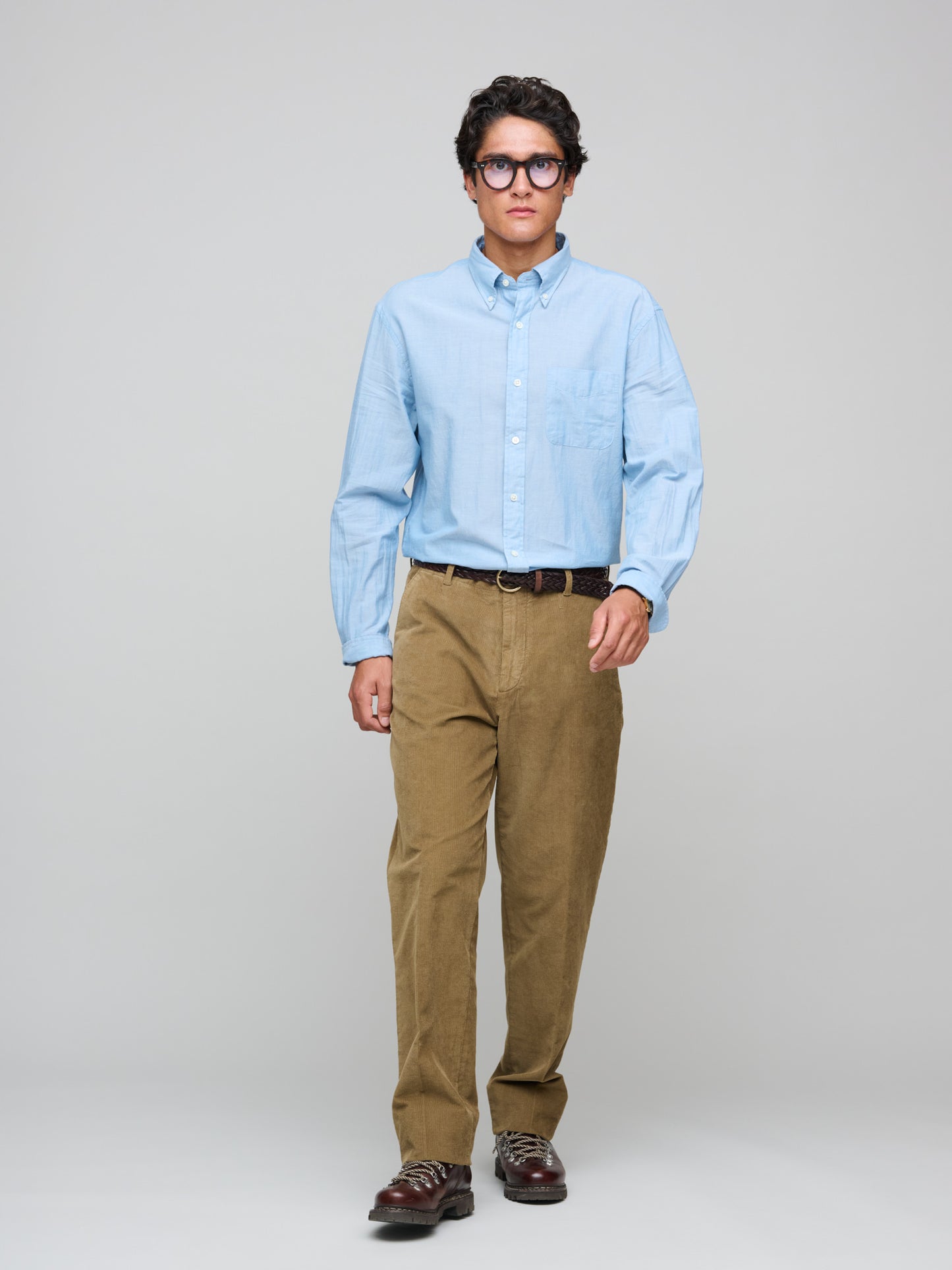 Needle Cord Trouser, Drabe