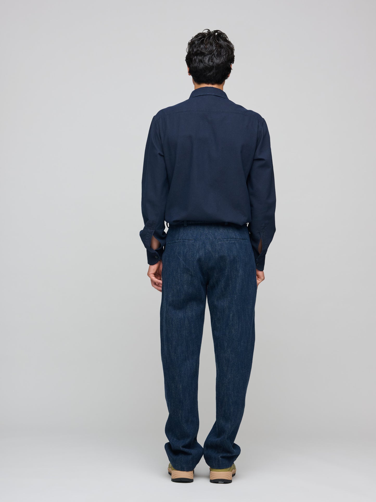 Balloon Trousers, Denim Blue