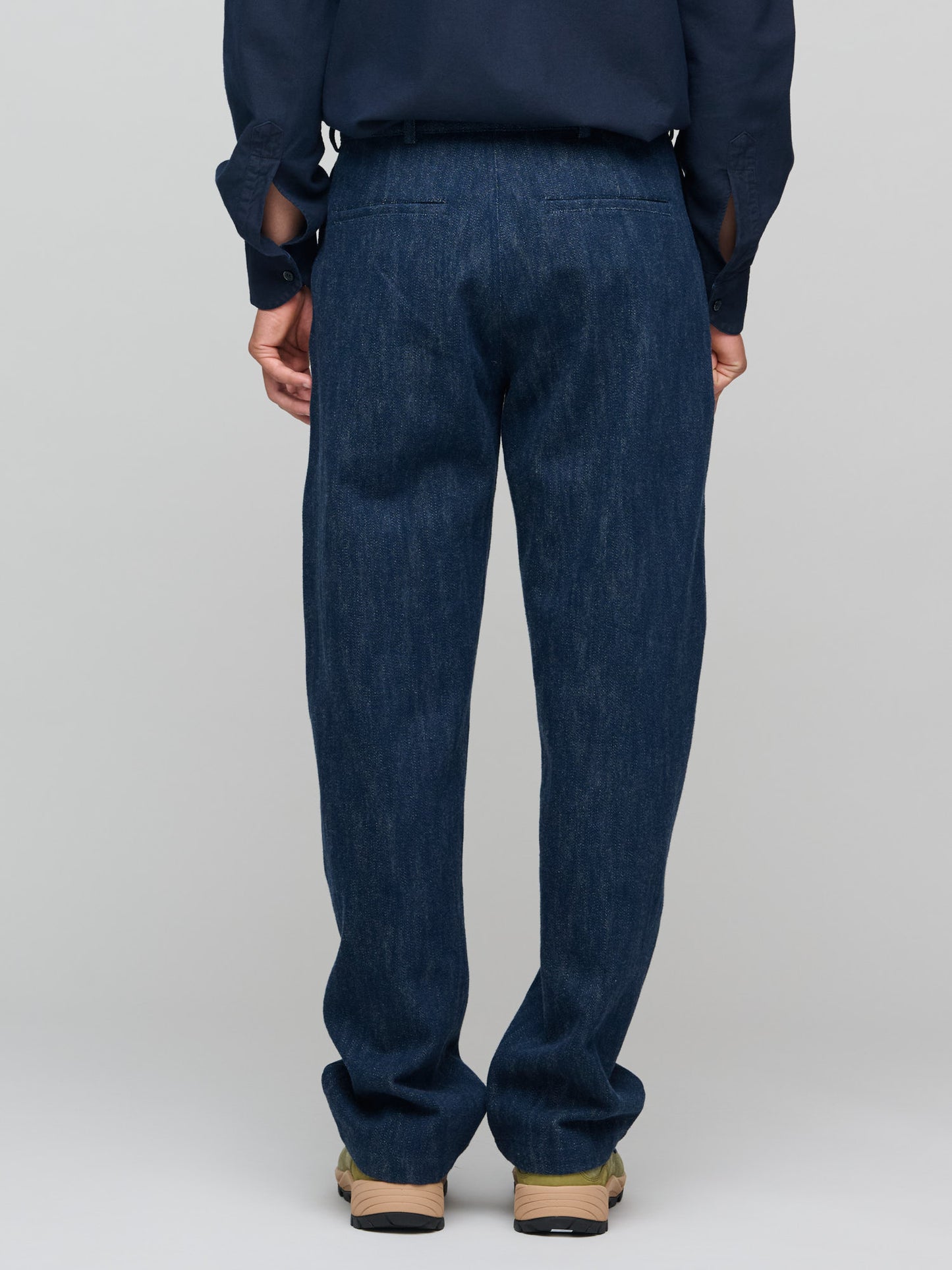 Balloon Trousers, Denim Blue