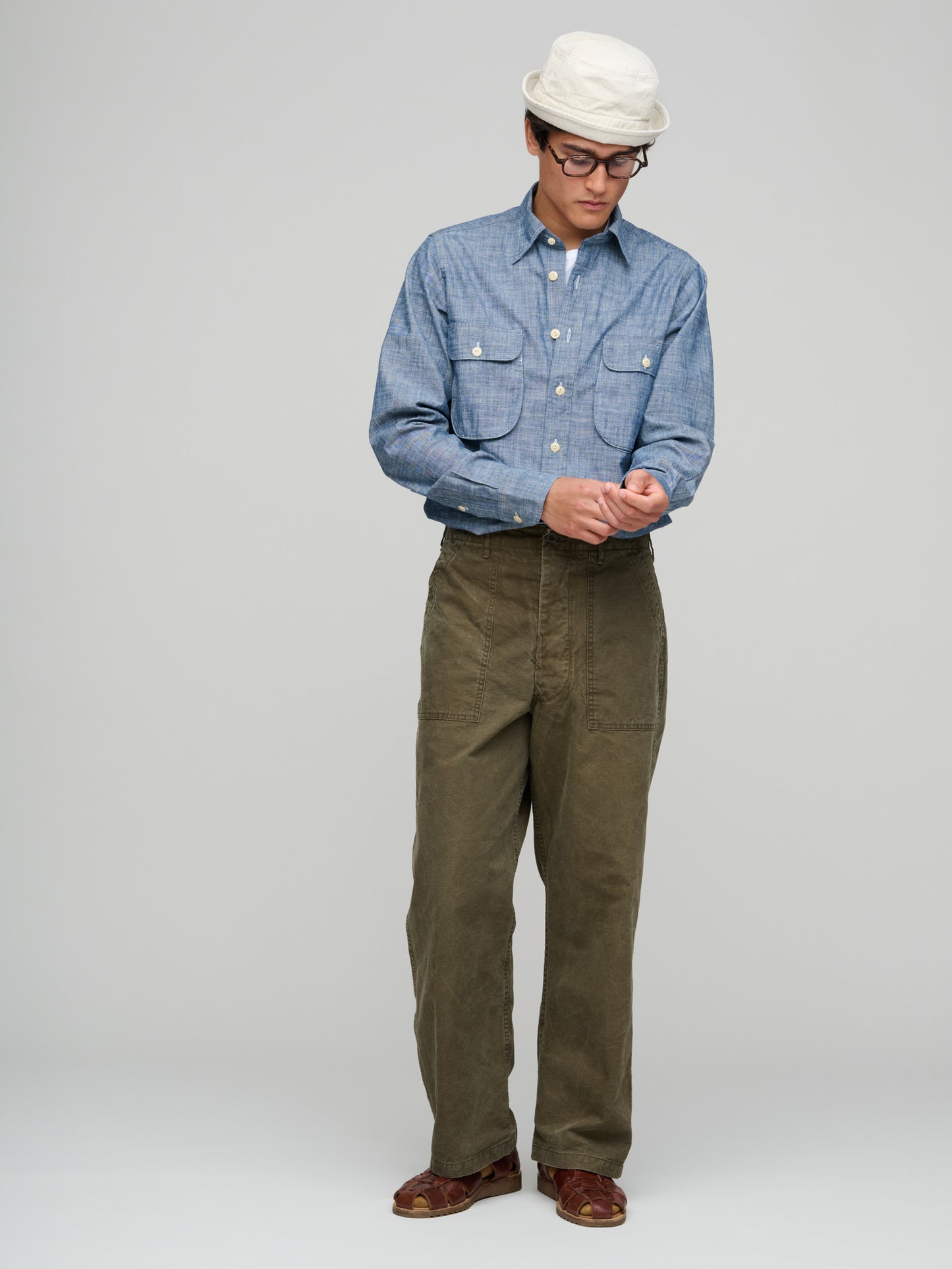 Summer Fatigue Pants, Olive
