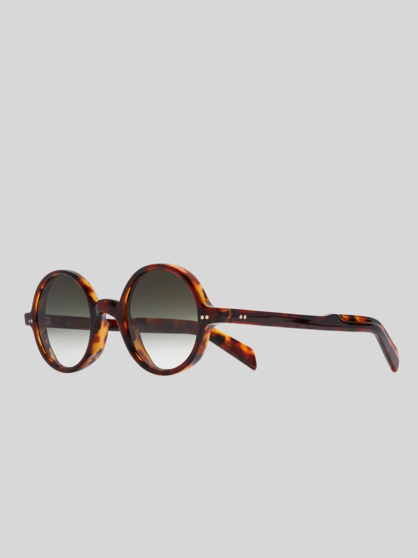 Round Sunglasses, Multi Havana Aubergine