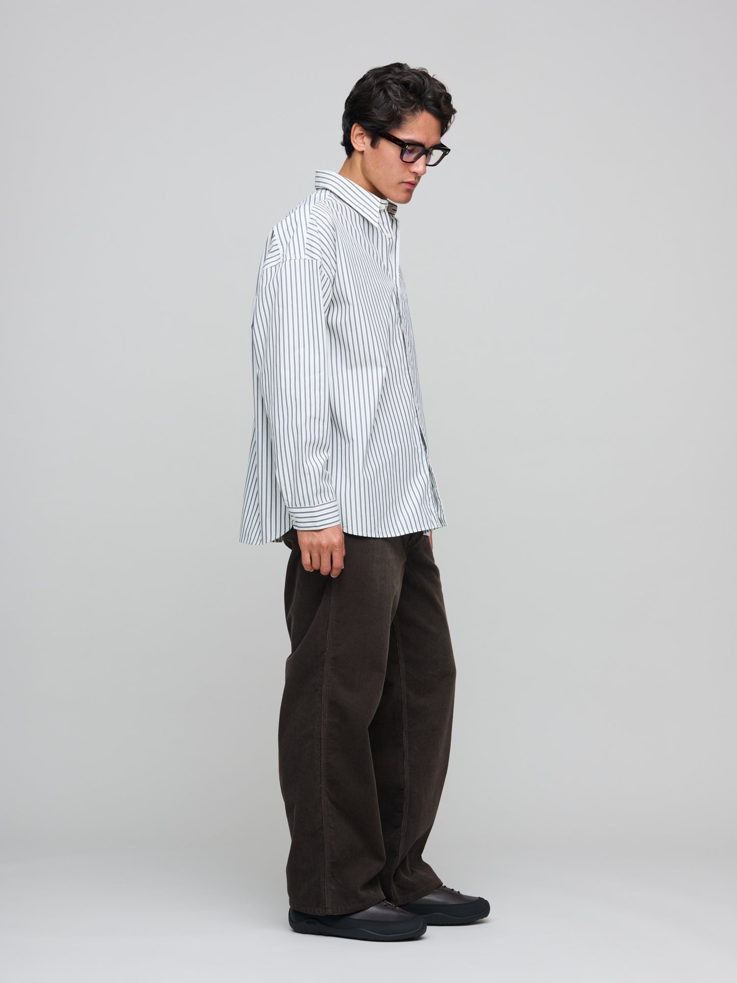 Stable Shirt Striped, Antracite