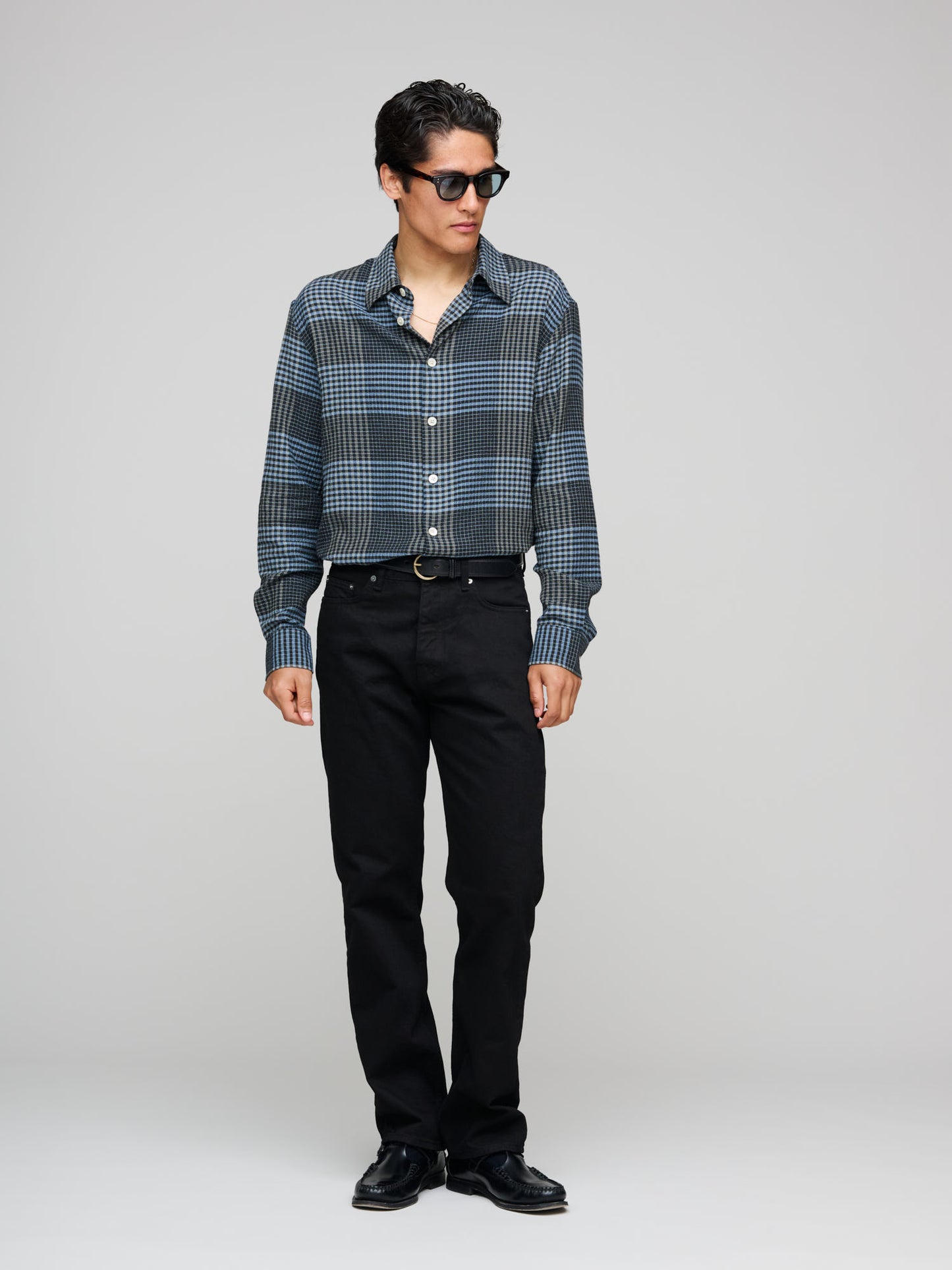 Studio Shirt, Blue check