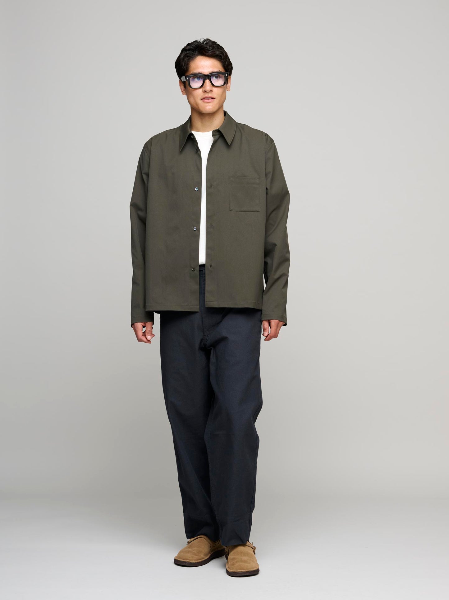 Cordial Shirt, Dark Olive